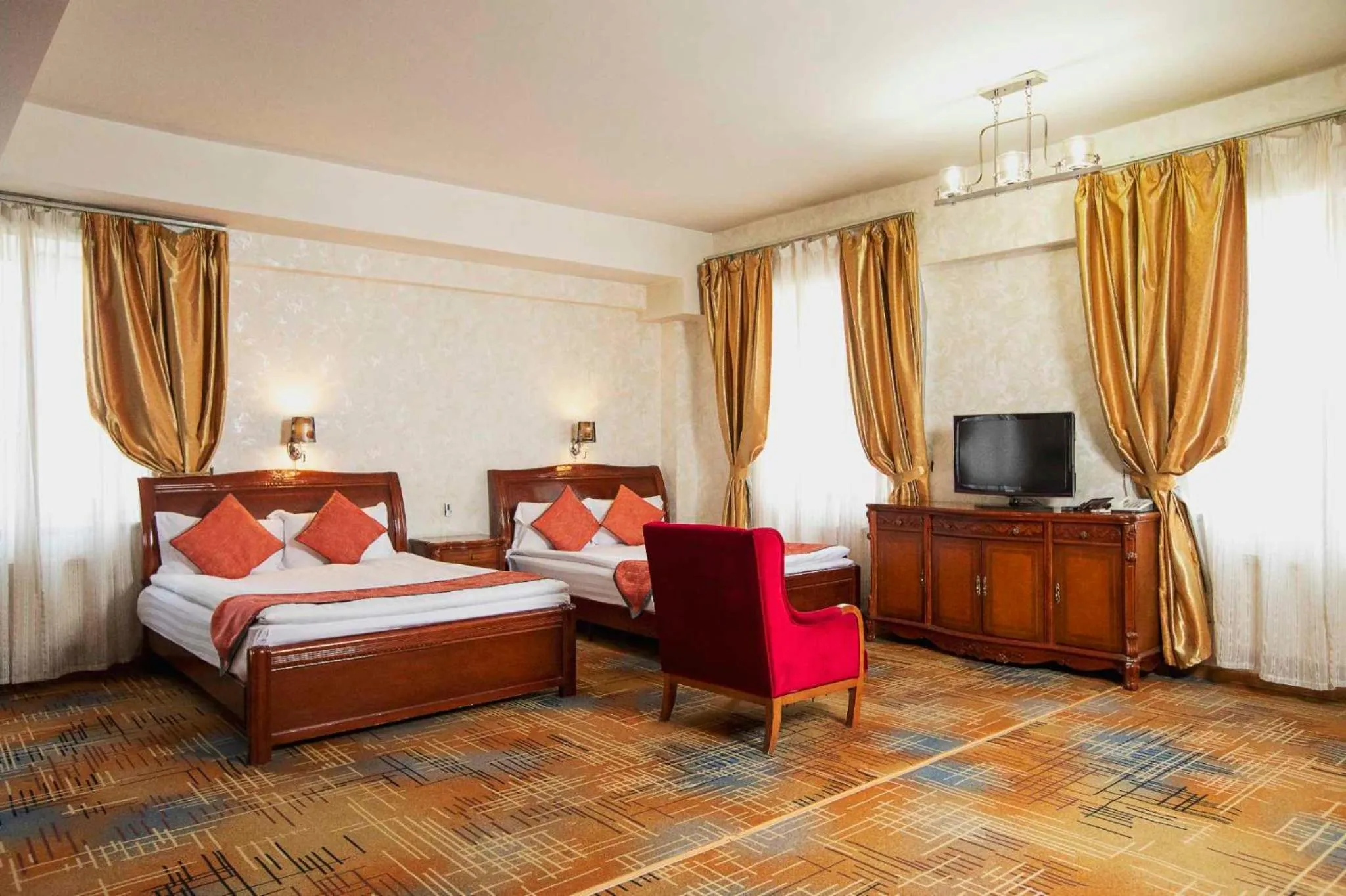 Bed in UB City Hotel