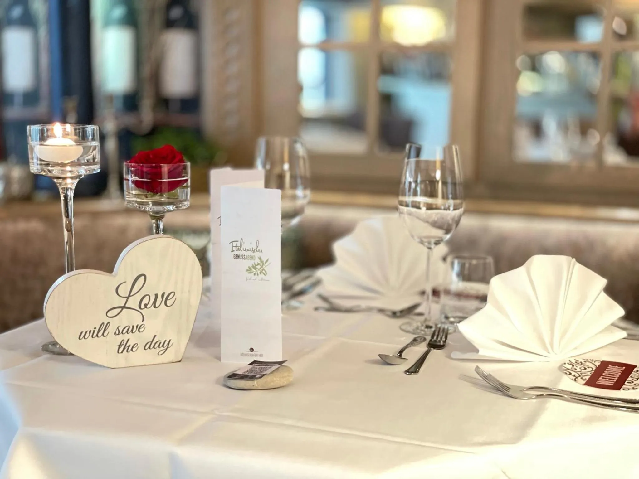 Restaurant/places to eat in Hotel Röhrsdorfer Hof