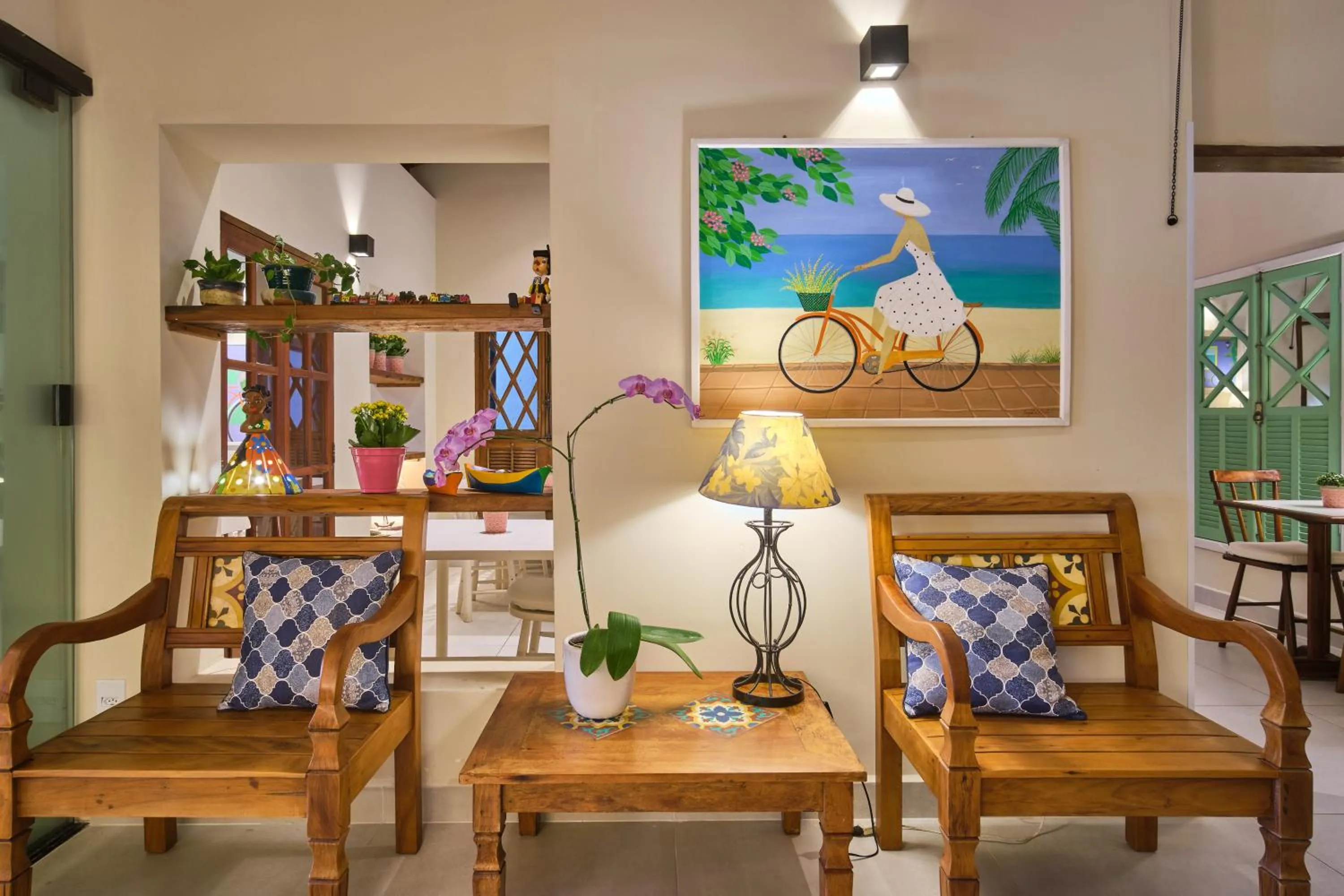 Decorative detail in Pousada Don Diego