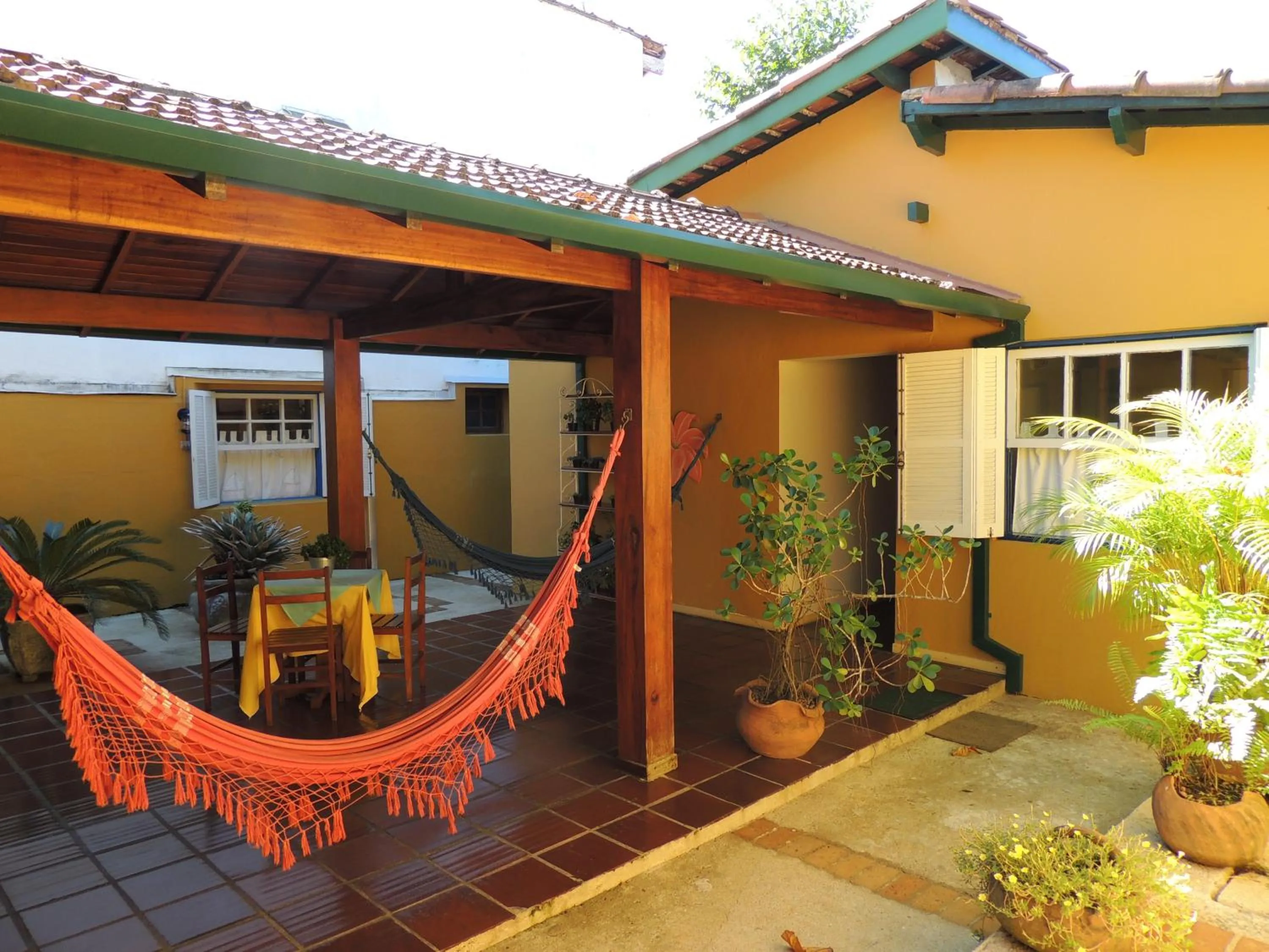 Garden in Pousada Don Diego