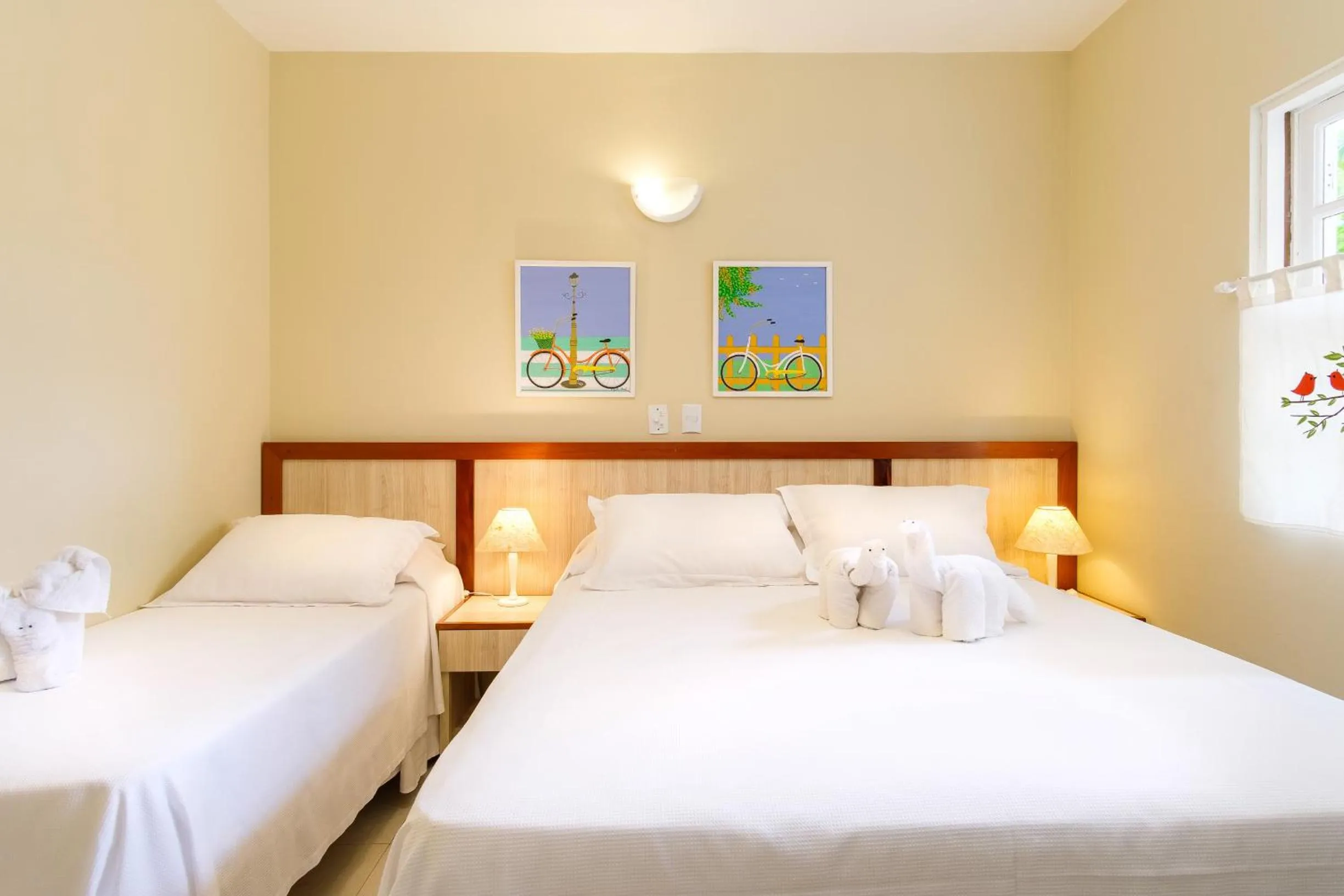 Bed in Pousada Don Diego