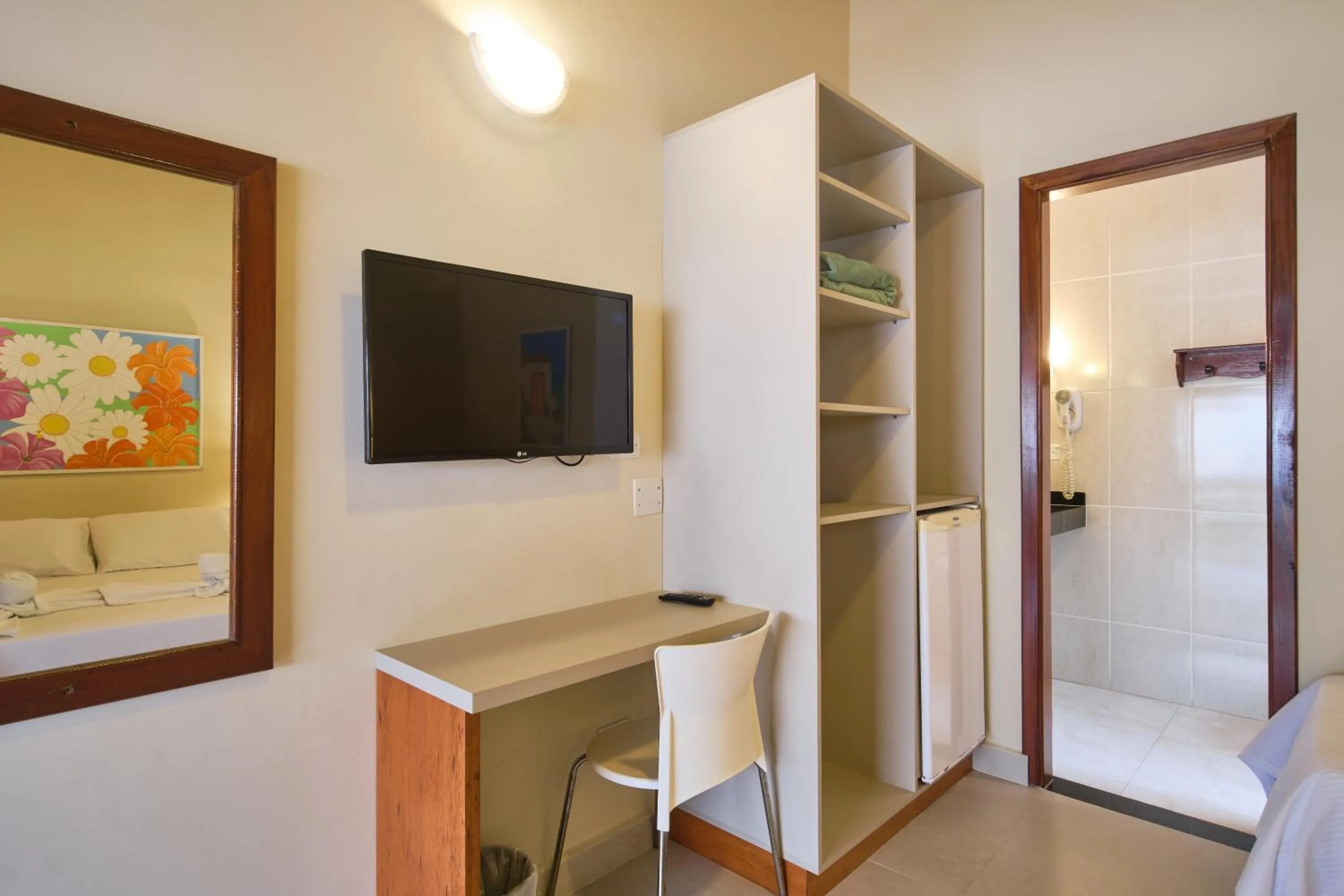 TV and multimedia, Bed in Pousada Don Diego