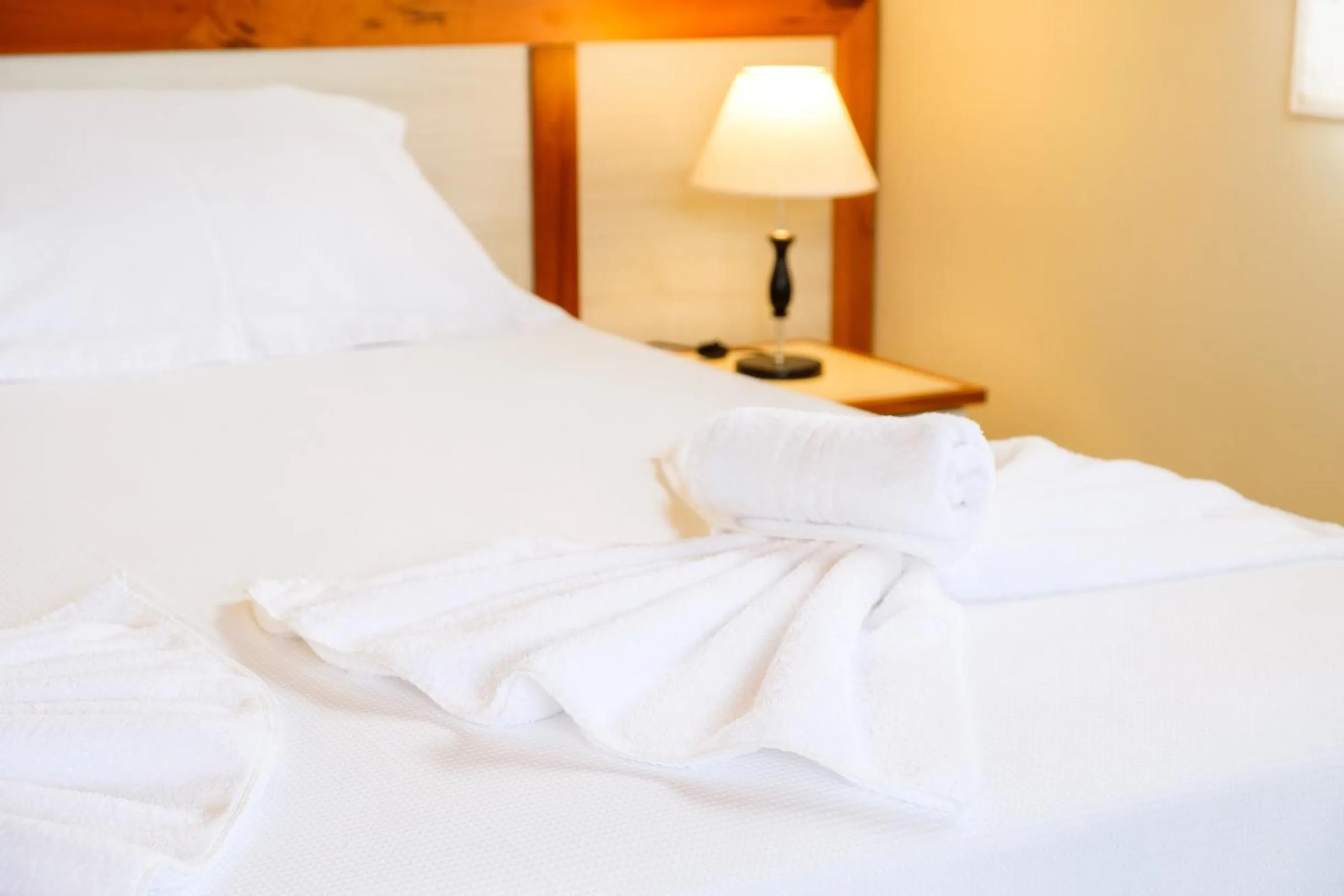 Bed in Pousada Don Diego