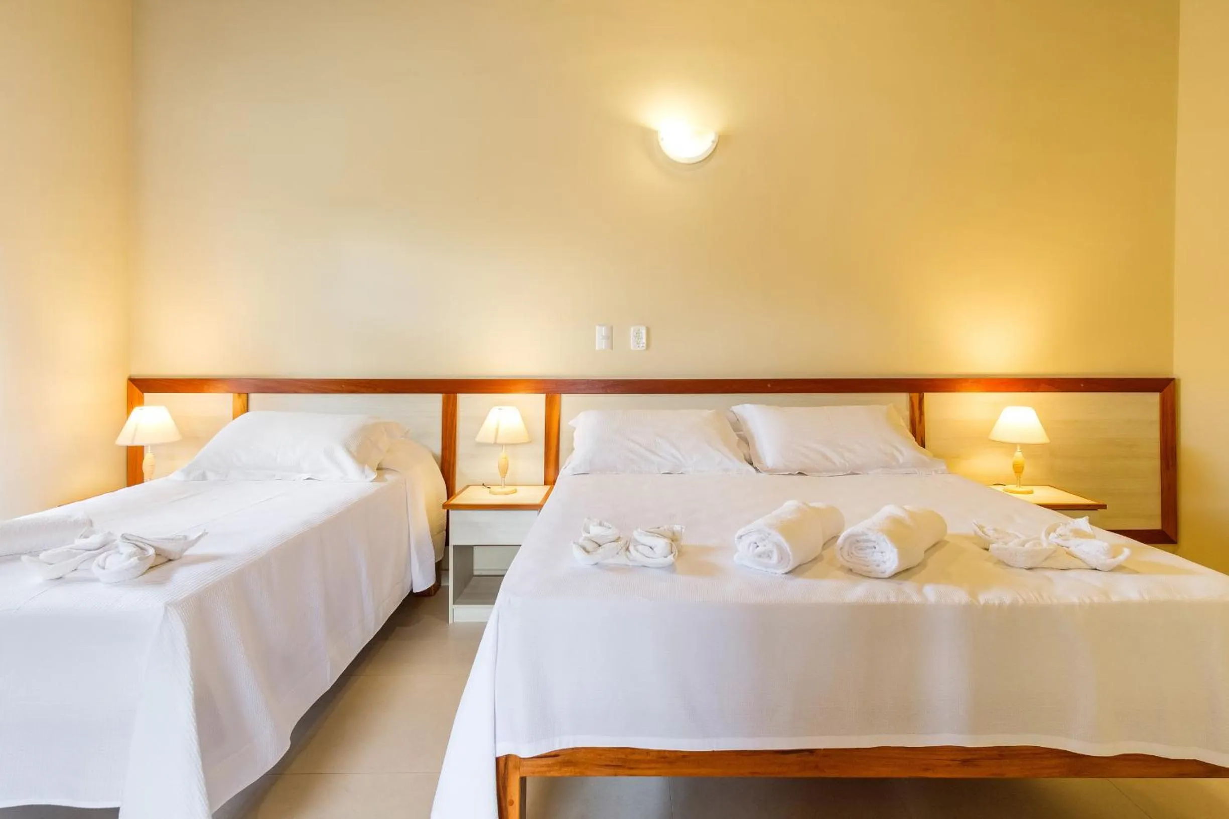 Bed in Pousada Don Diego