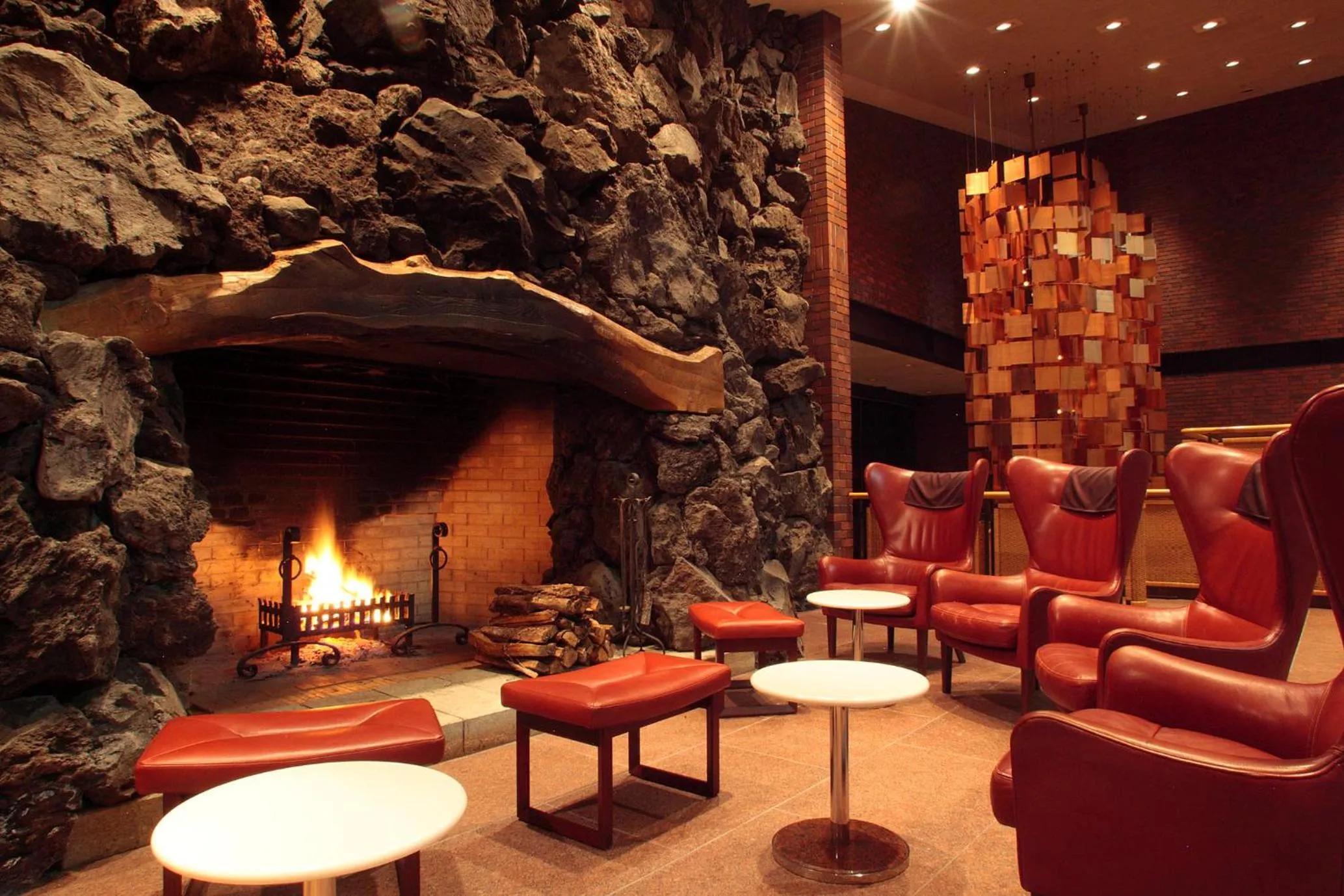 Communal lounge/ TV room in The Prince Karuizawa