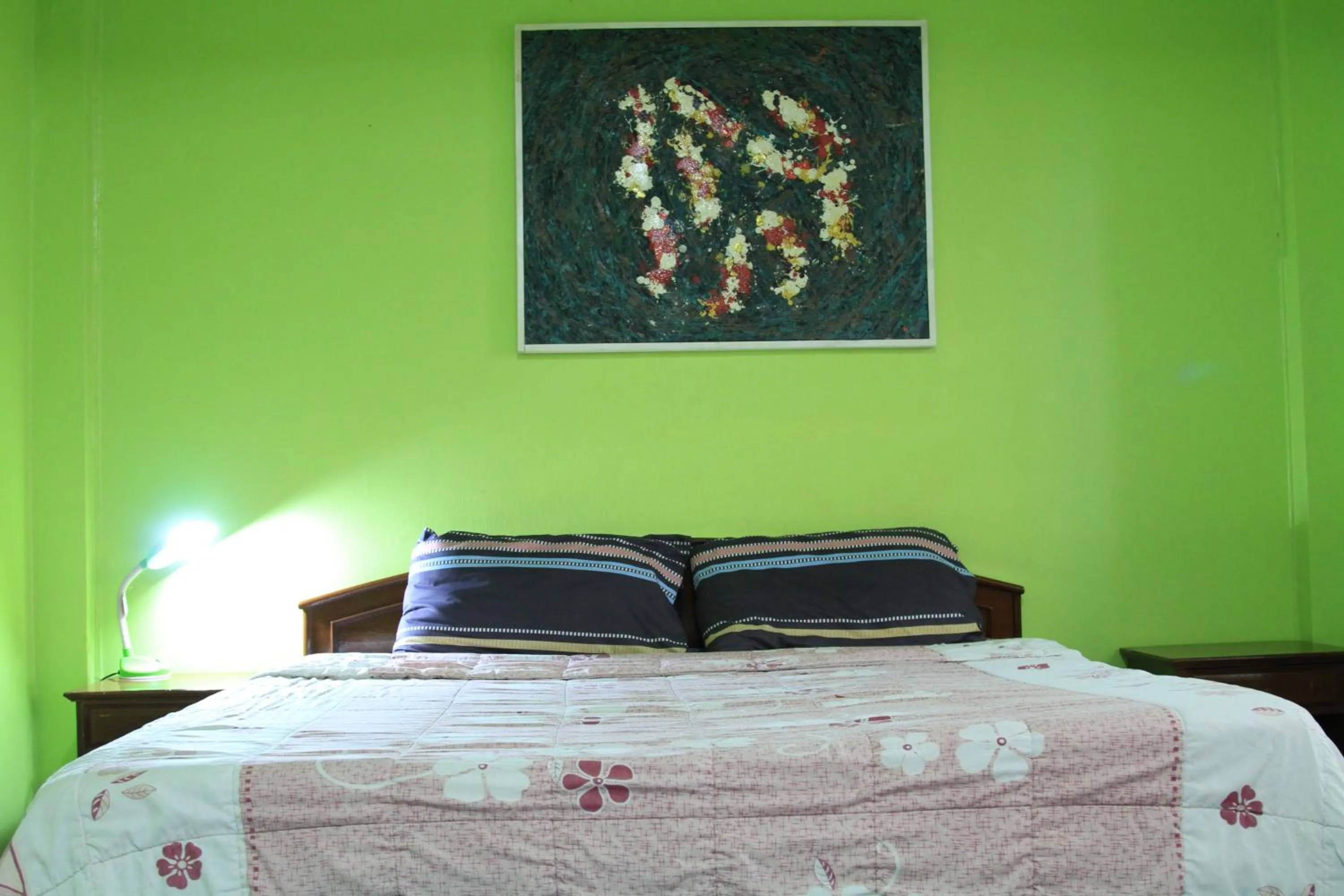 Bed in Swan inn 2 Nana