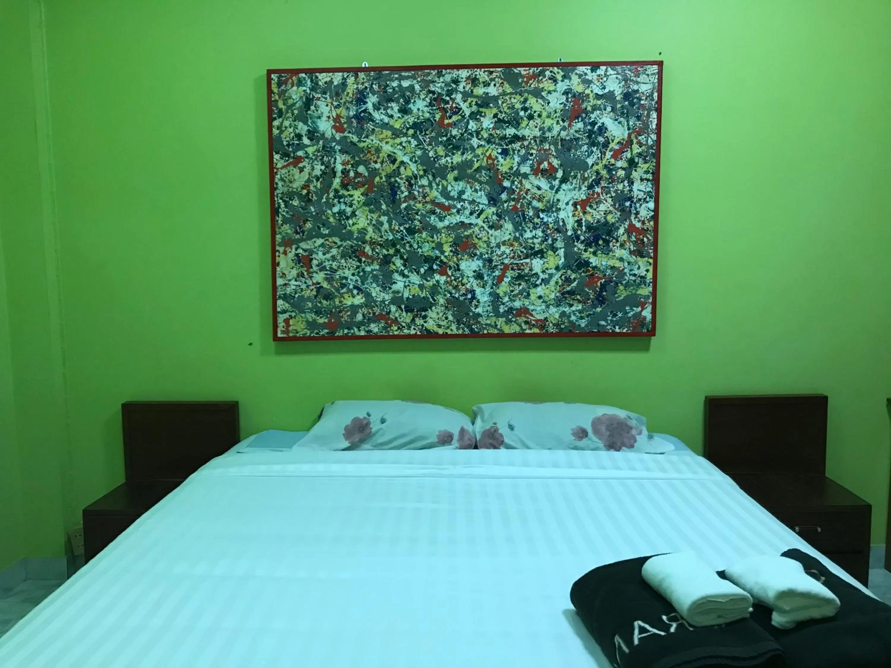 Bed in Swan inn 2 Nana