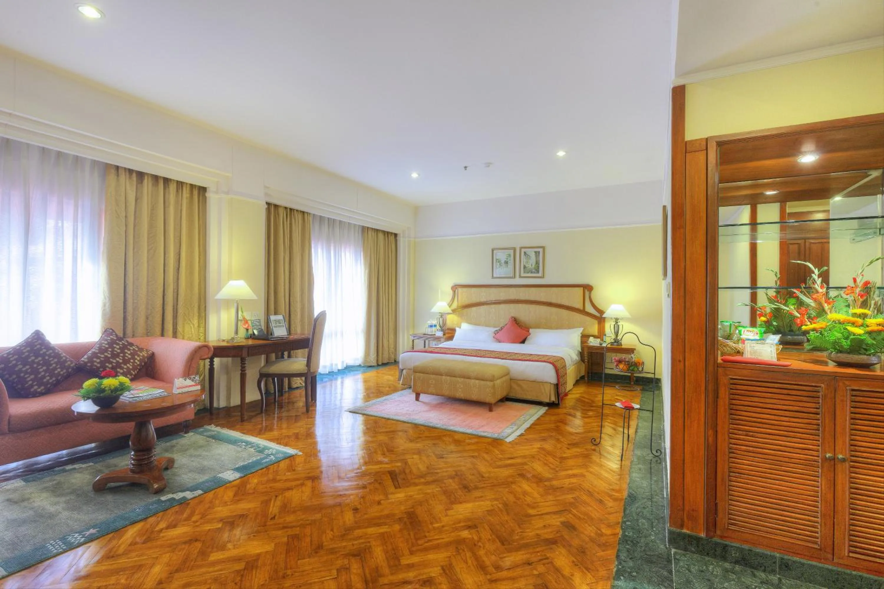 Photo of the whole room, Bed in Radisson Hotel Kathmandu