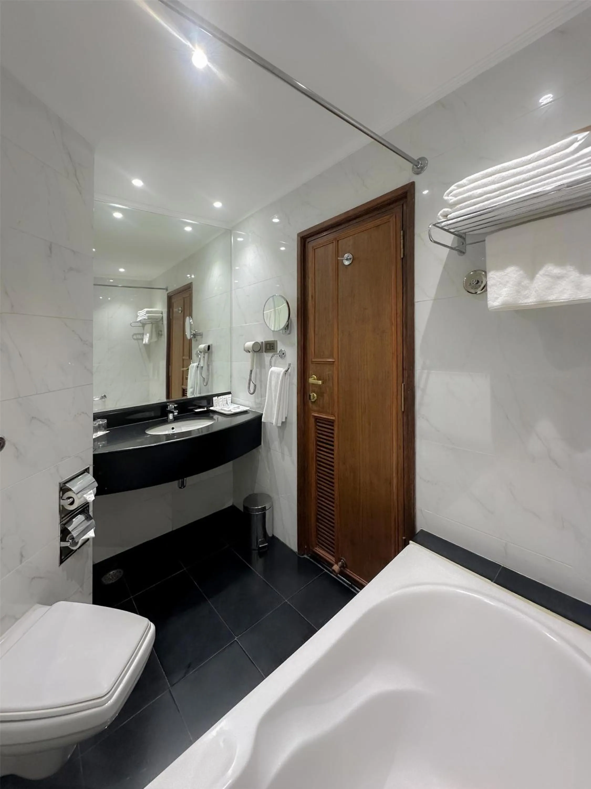 Bathroom, Bed in Radisson Hotel Kathmandu