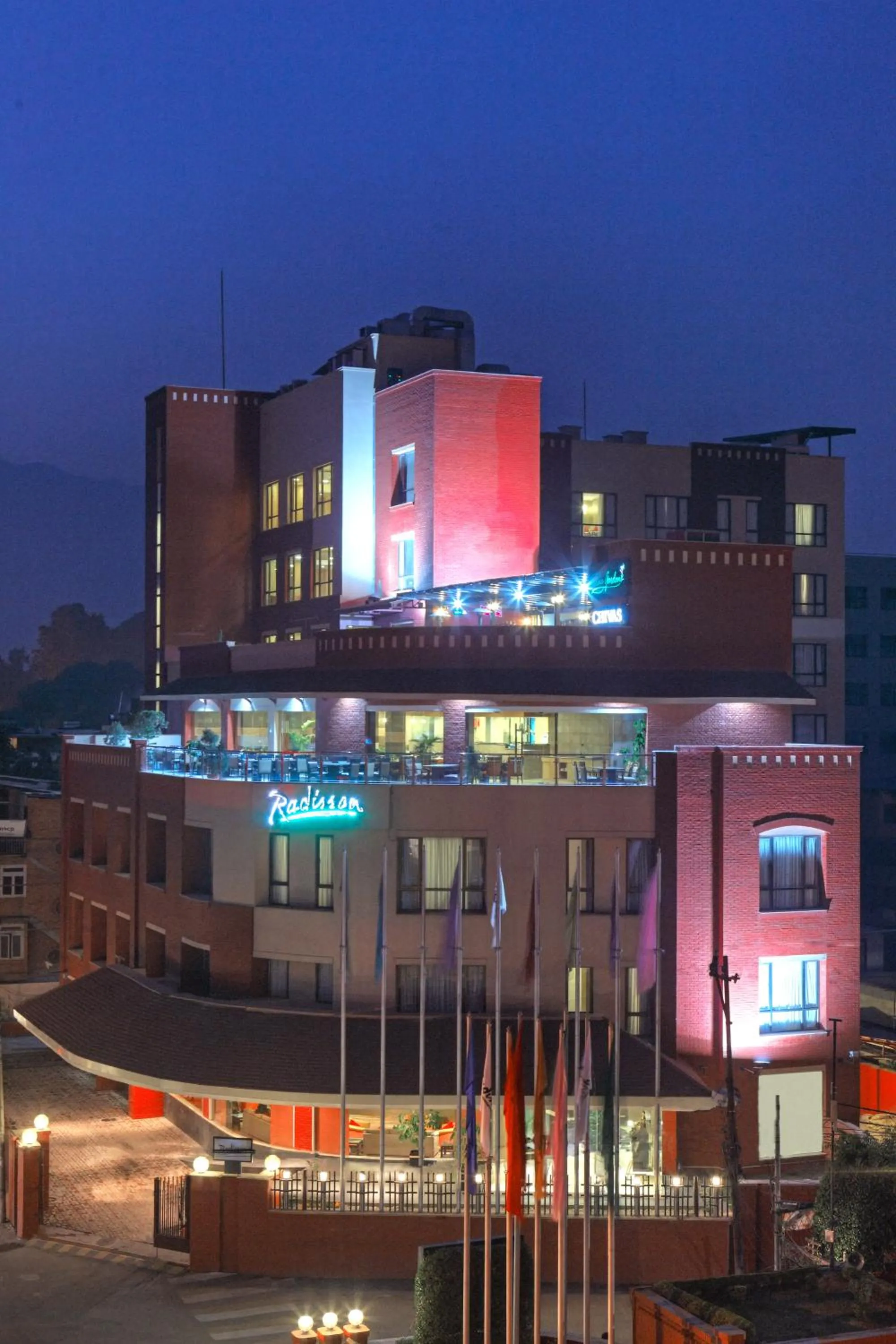 Property building in Radisson Hotel Kathmandu
