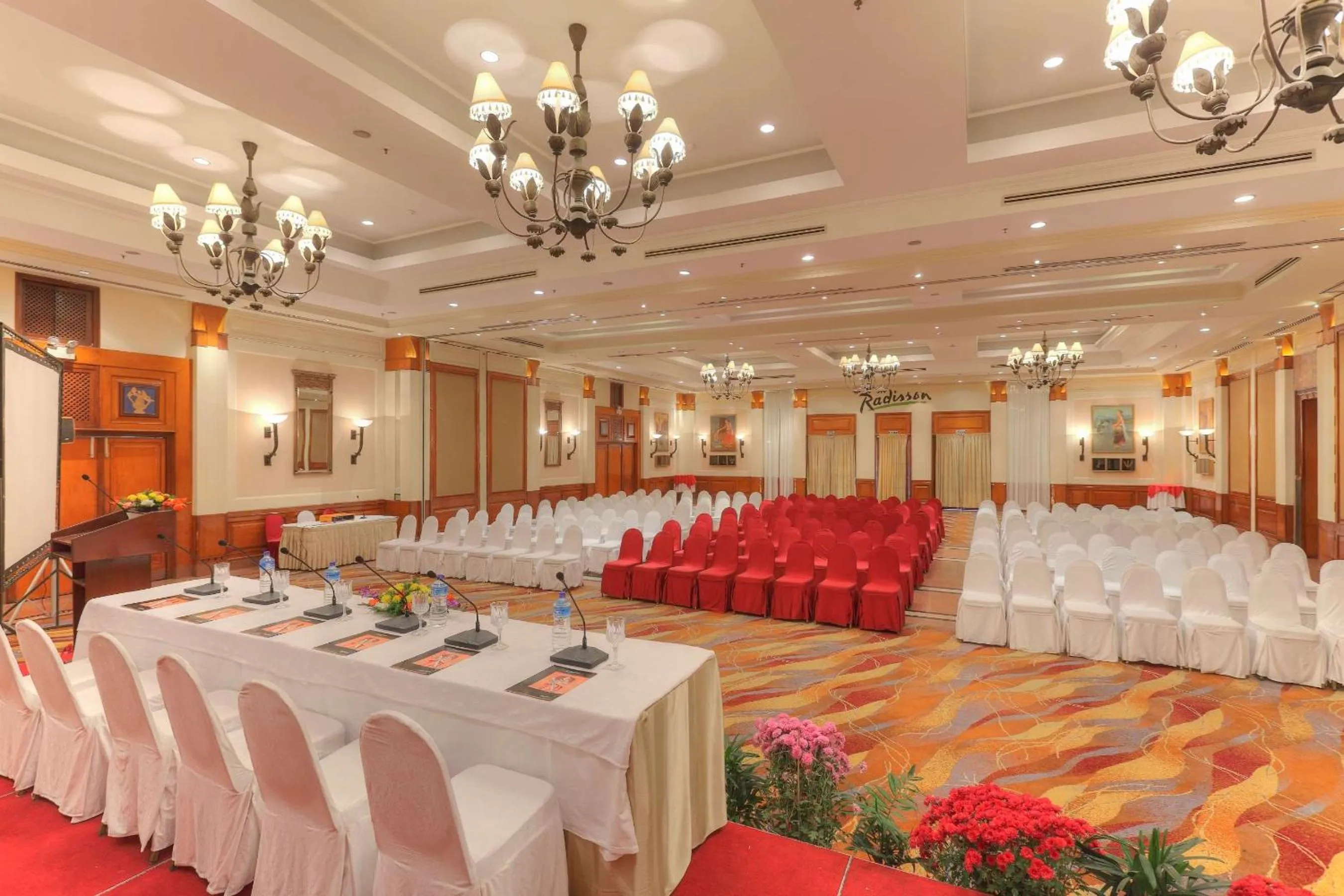 On site in Radisson Hotel Kathmandu