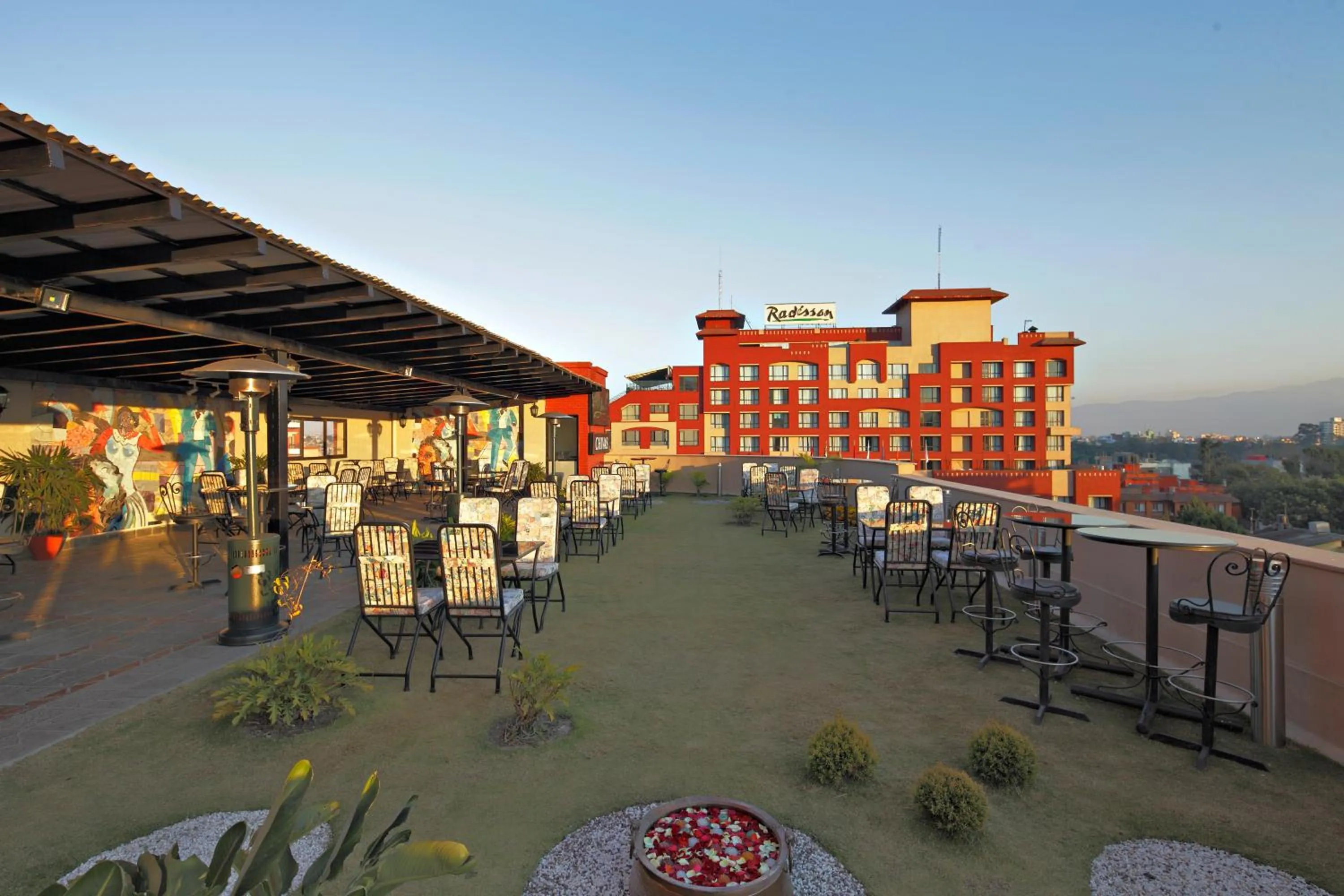 Balcony/Terrace in Radisson Hotel Kathmandu