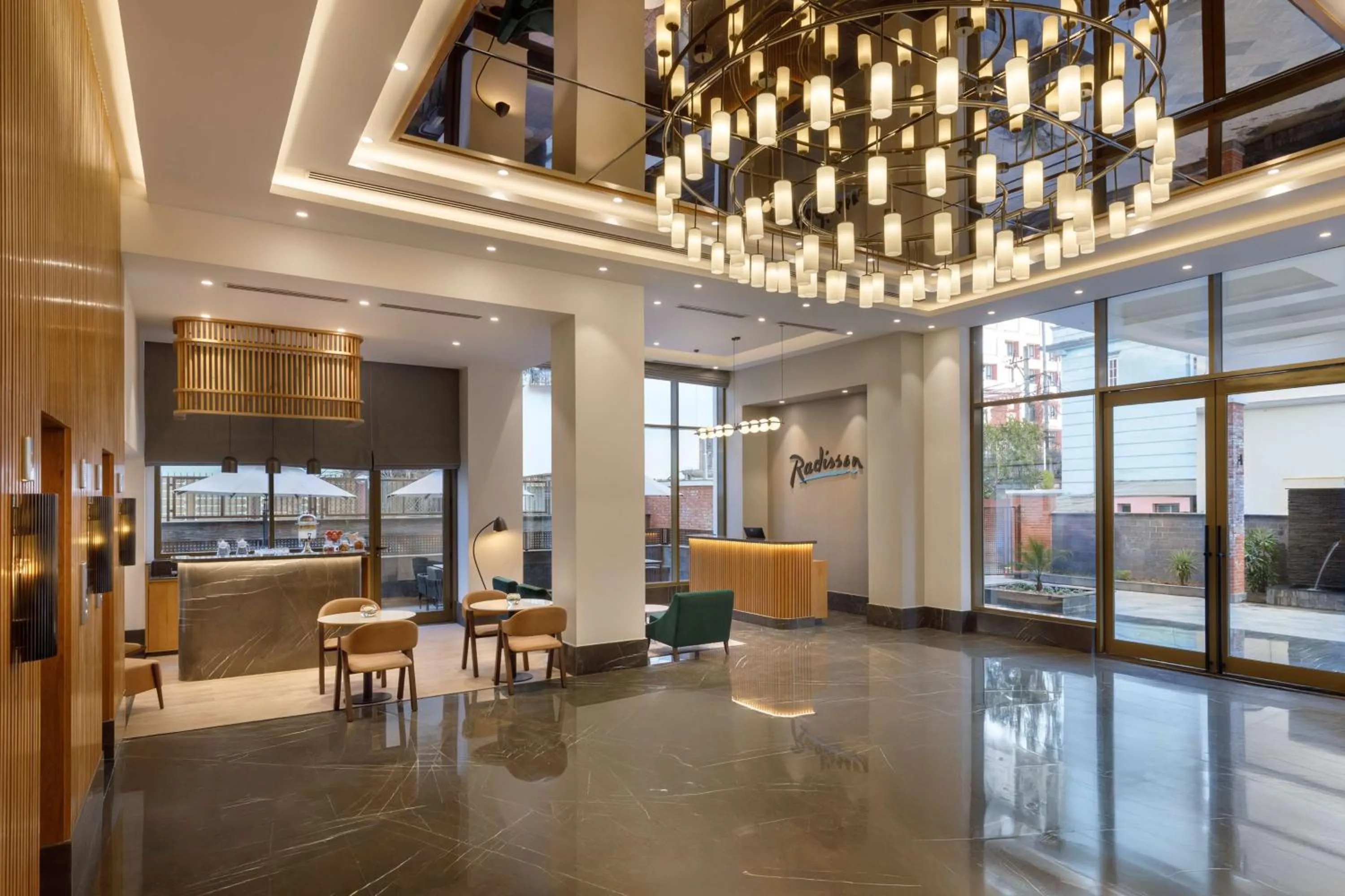 Lobby or reception in Radisson Hotel Kathmandu