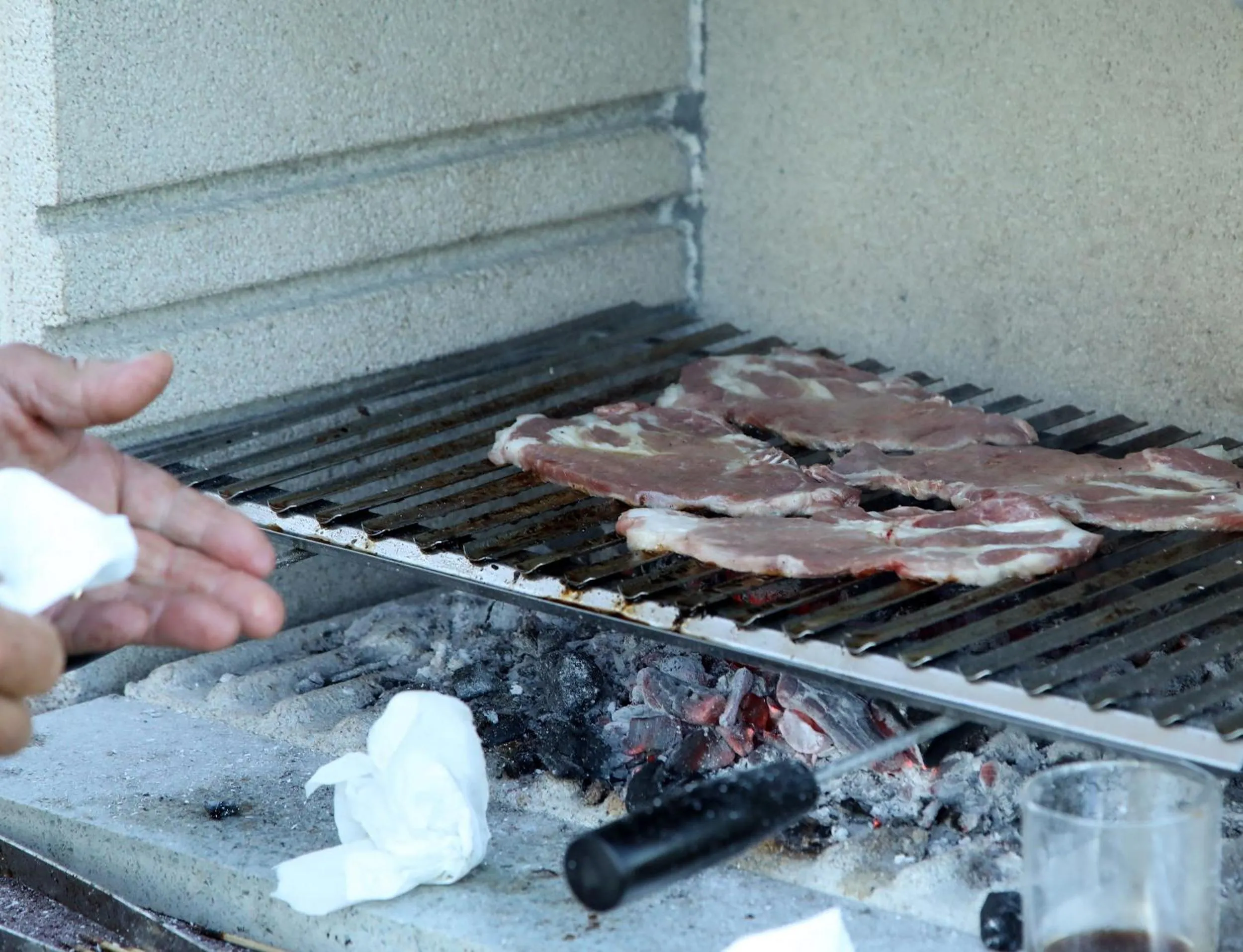 BBQ facilities in Residence Borgo Offida