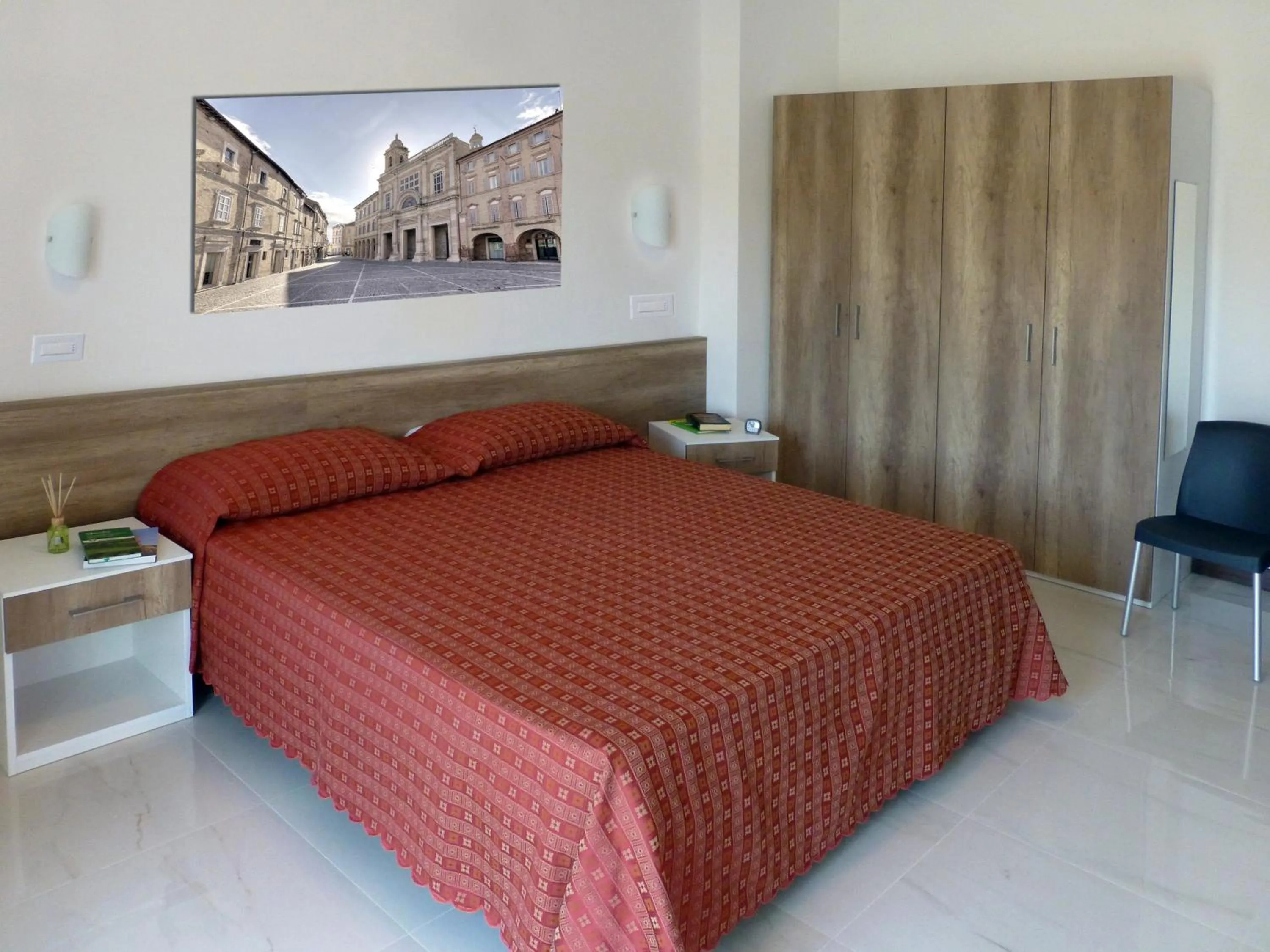 Bedroom, Bed in Residence Borgo Offida