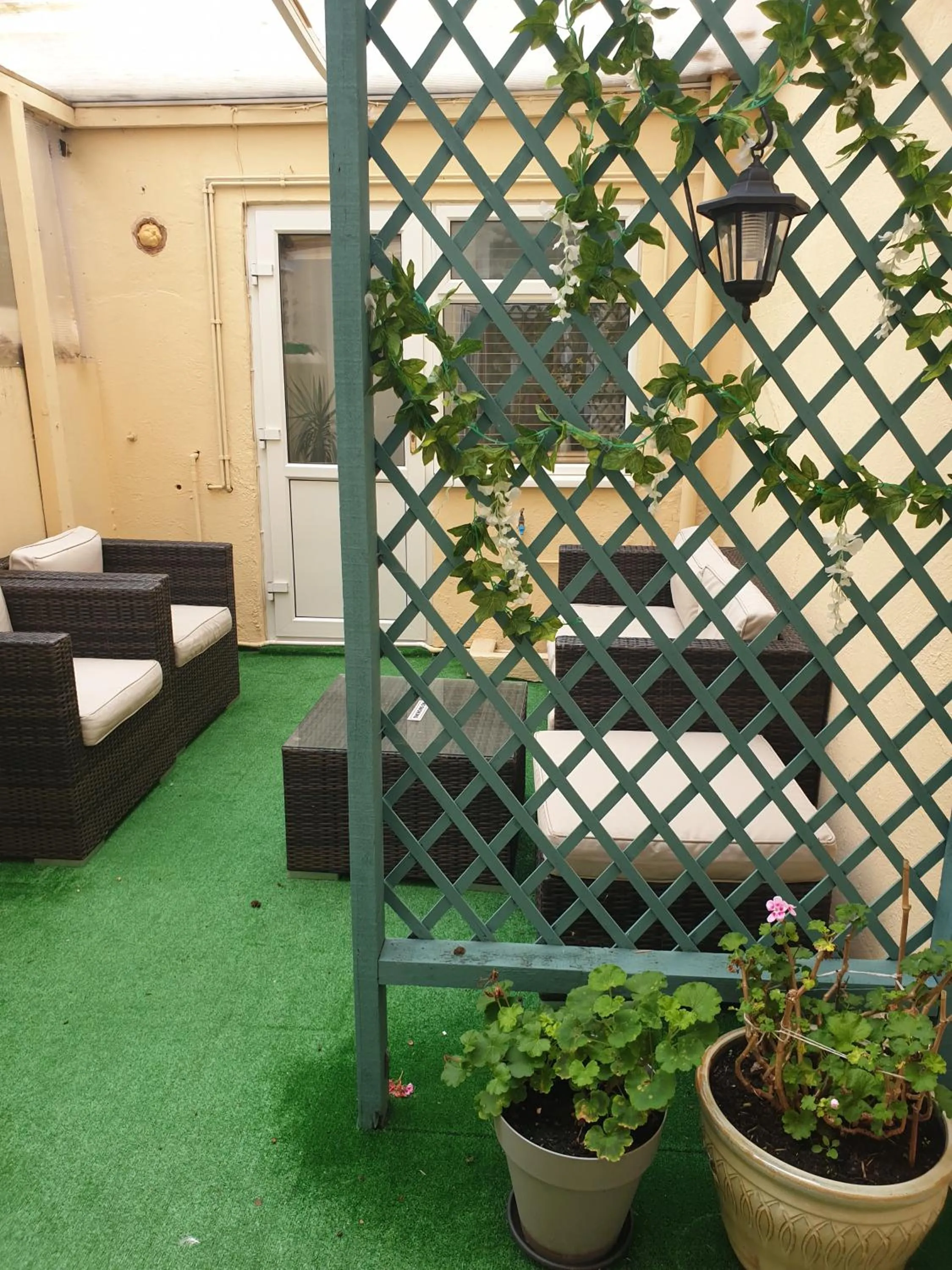 Patio in The Sands Hotel