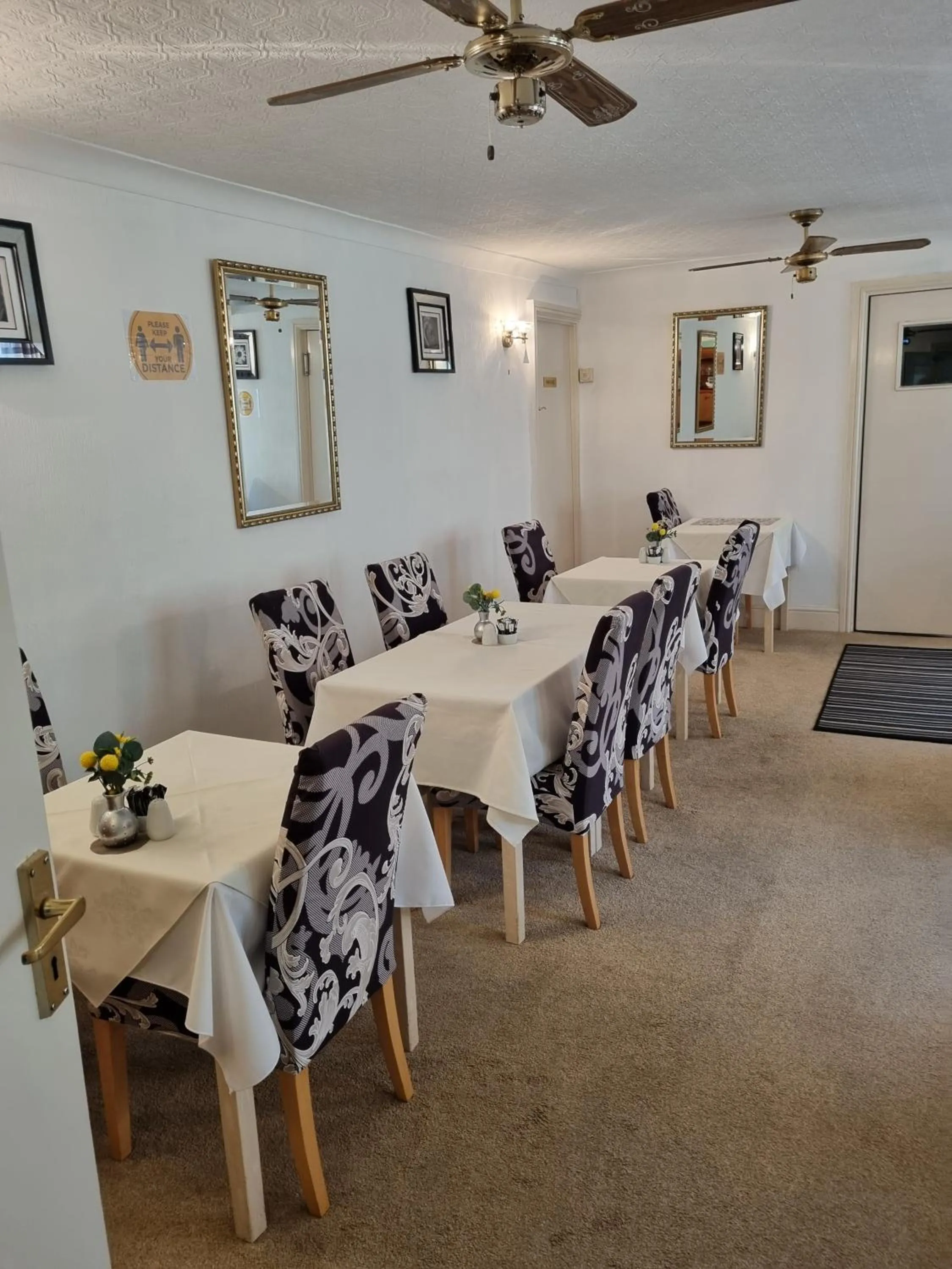 Dining area in The Sands Hotel