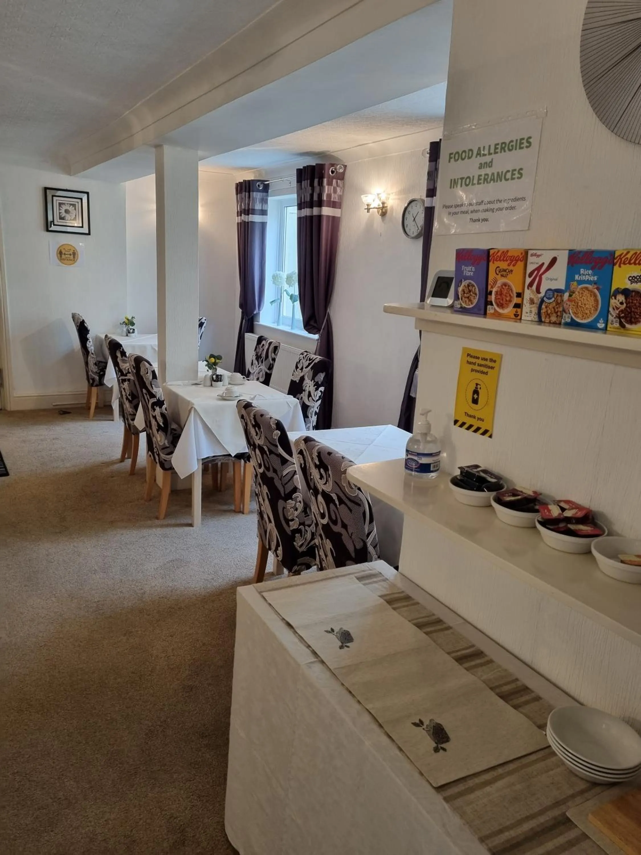 Dining area in The Sands Hotel