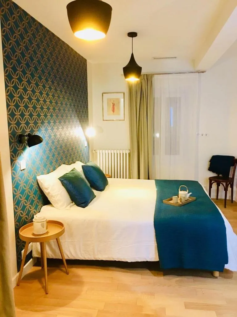Bedroom, Bed in Les Terres Rouges 06