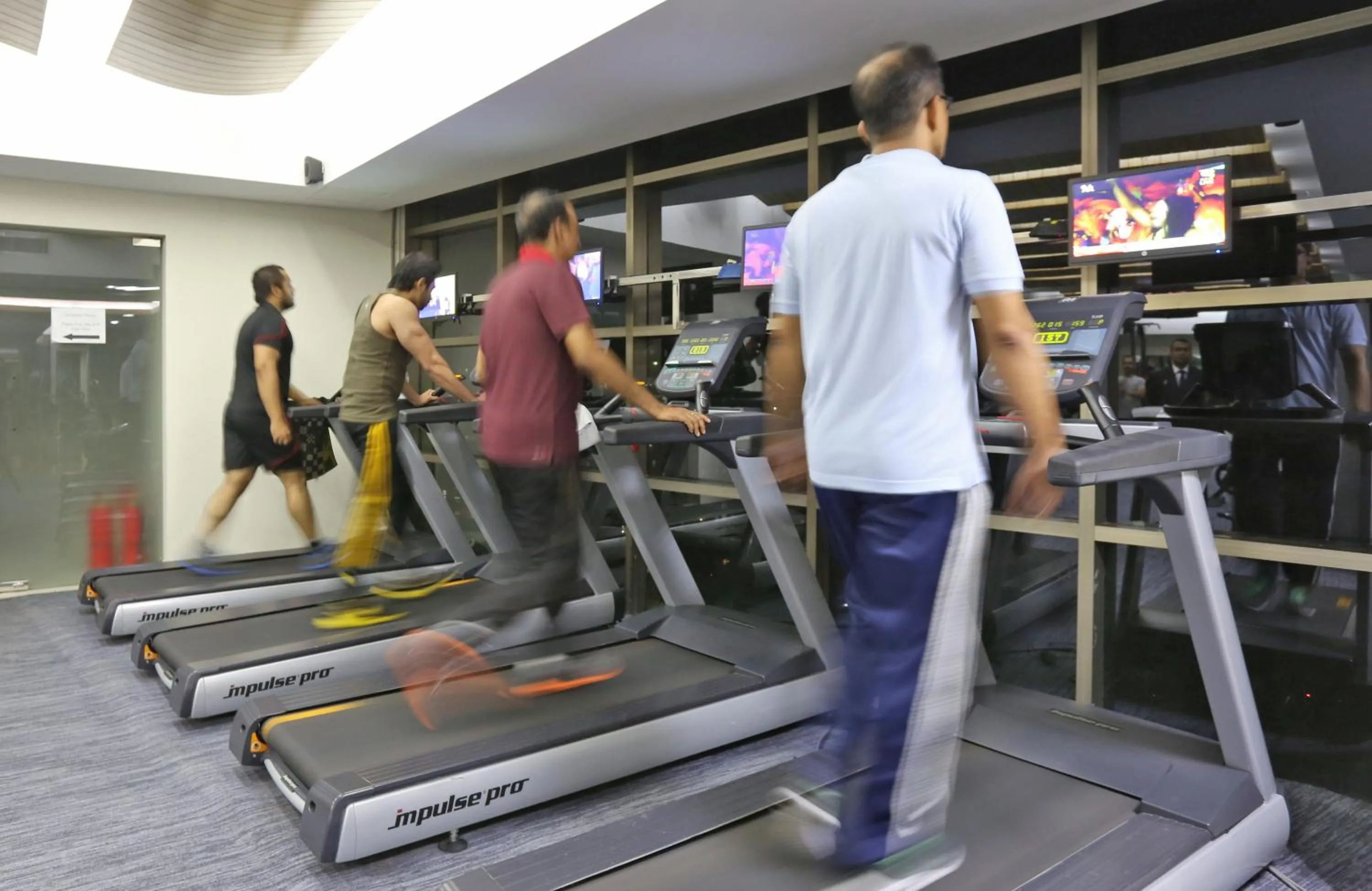 Fitness centre/facilities in FARS Hotel & Resorts - BAR-Buffet-Pool-SPA