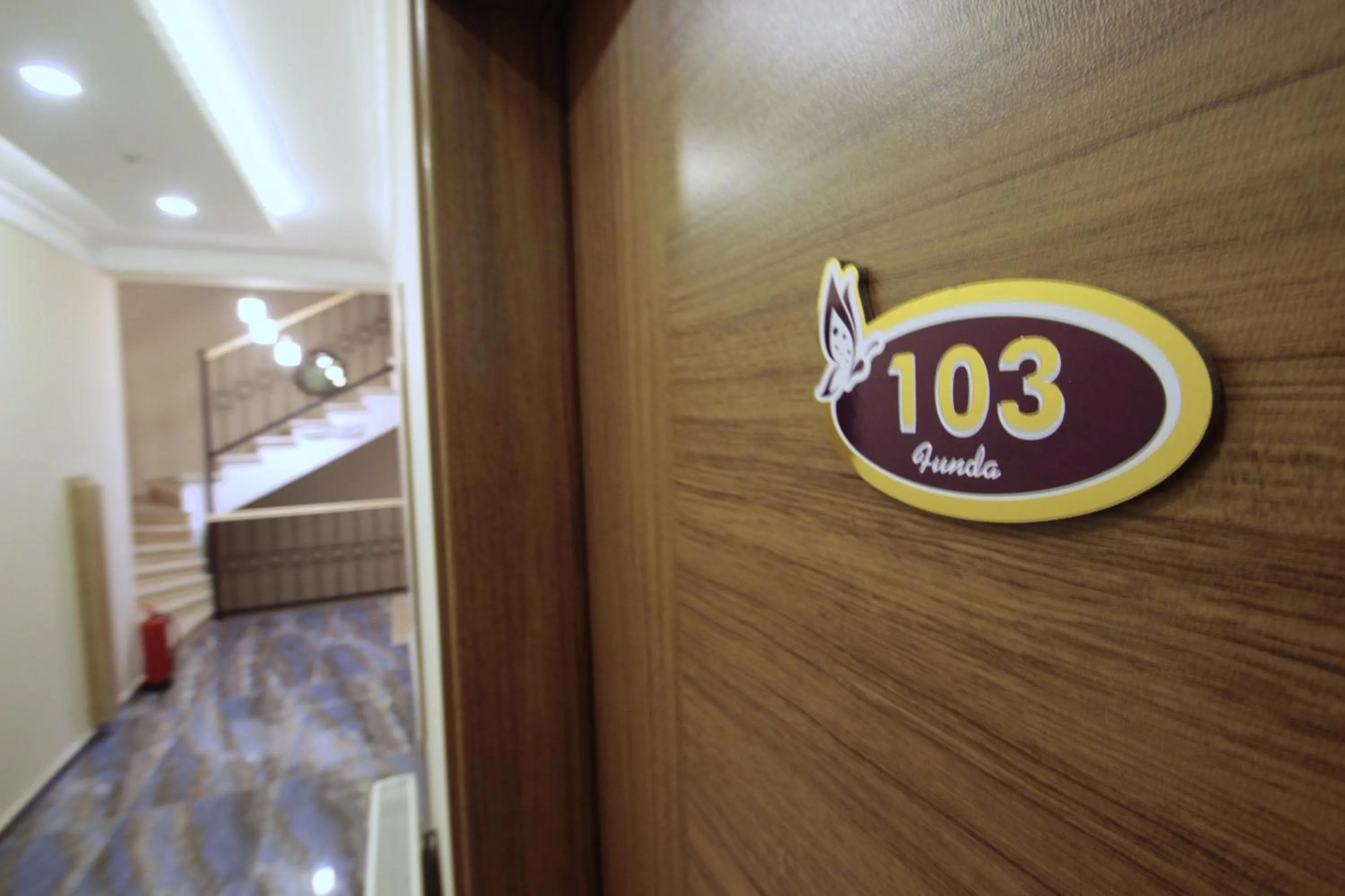 Logo/Certificate/Sign in Butterfly Butik Hotel