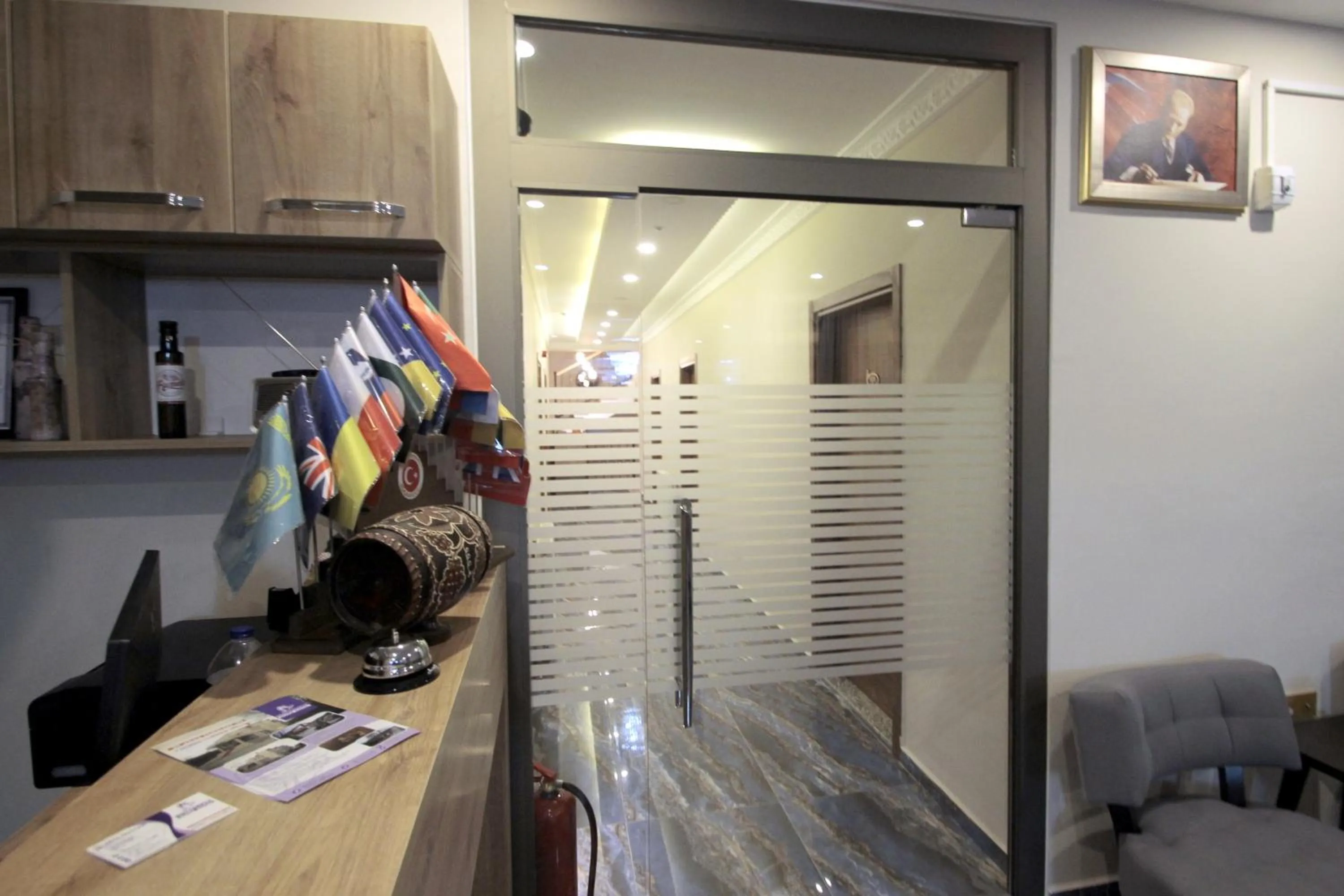 Lobby or reception in Butterfly Butik Hotel