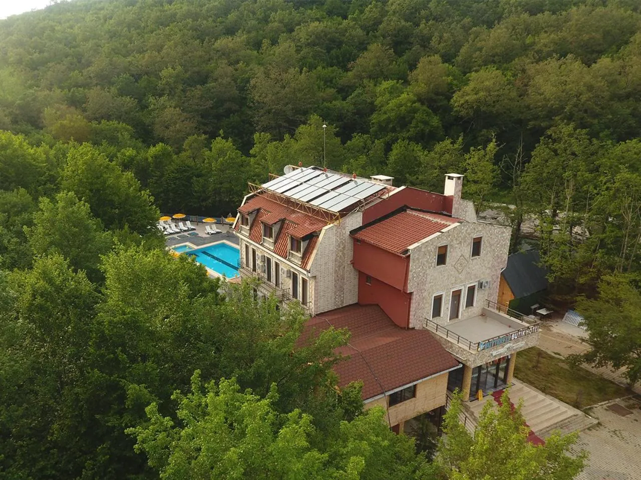 Property building in Butterfly Butik Hotel