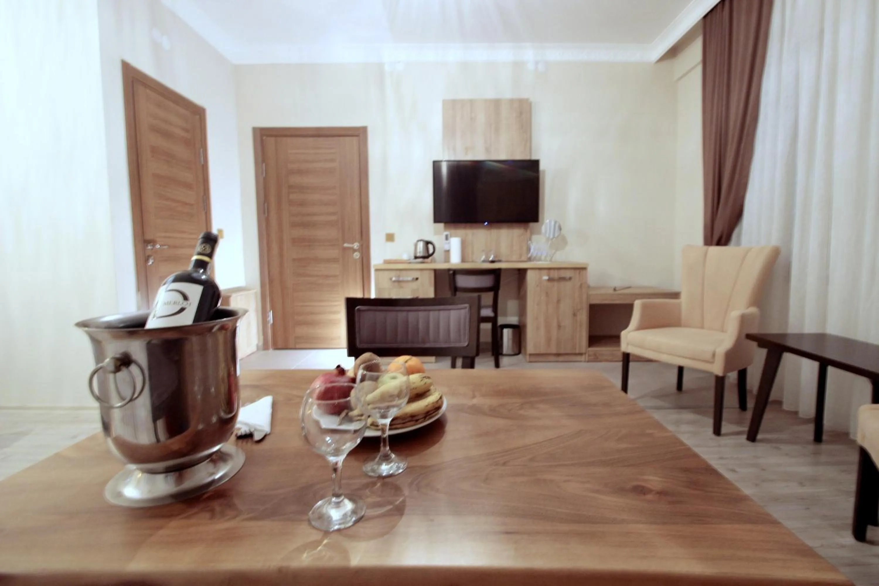 Living room in Butterfly Butik Hotel