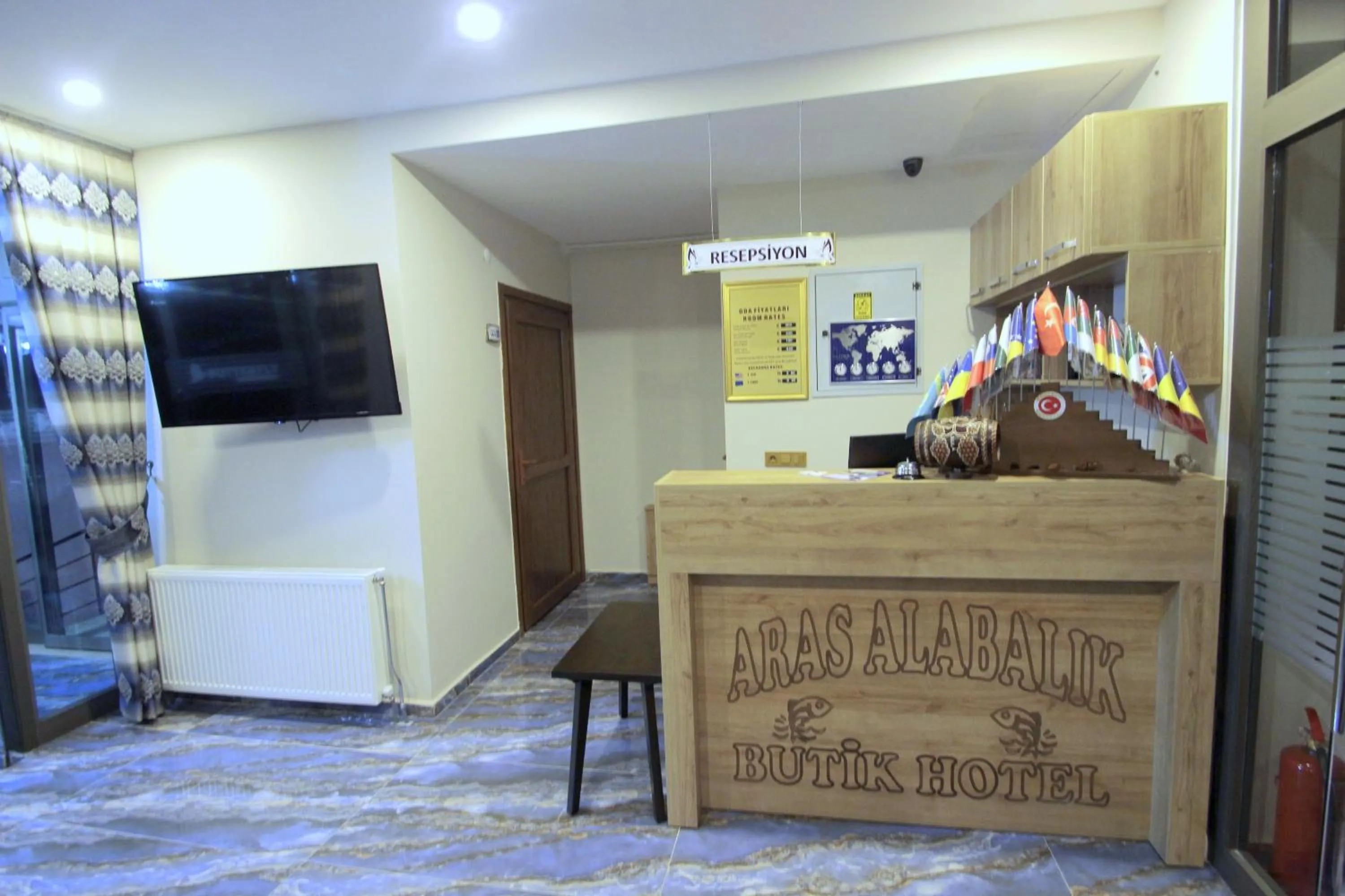 Lobby or reception in Butterfly Butik Hotel