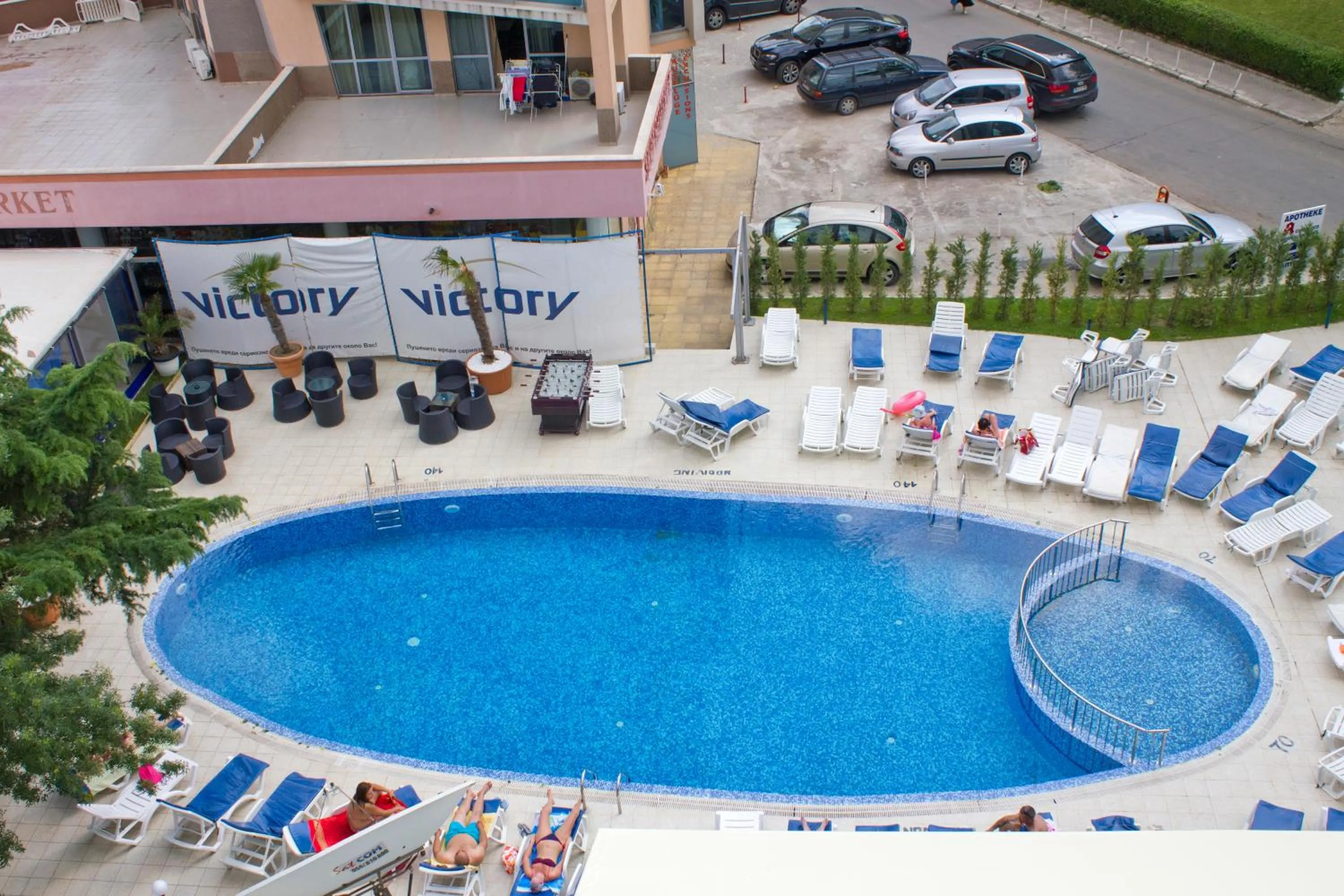 Swimming pool in Palace Hotel - Half Board