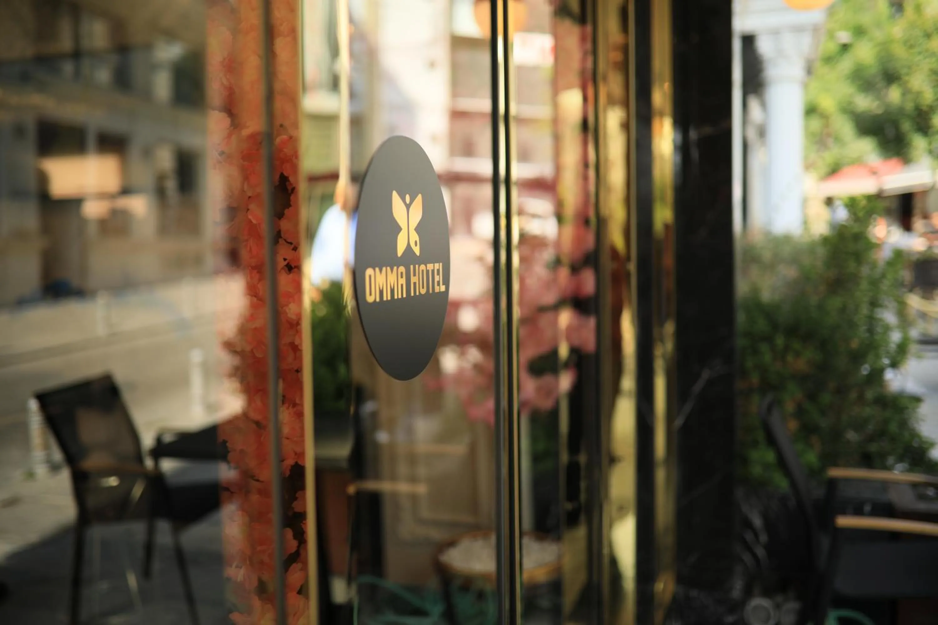 Facade/entrance in OMMA HOTEL