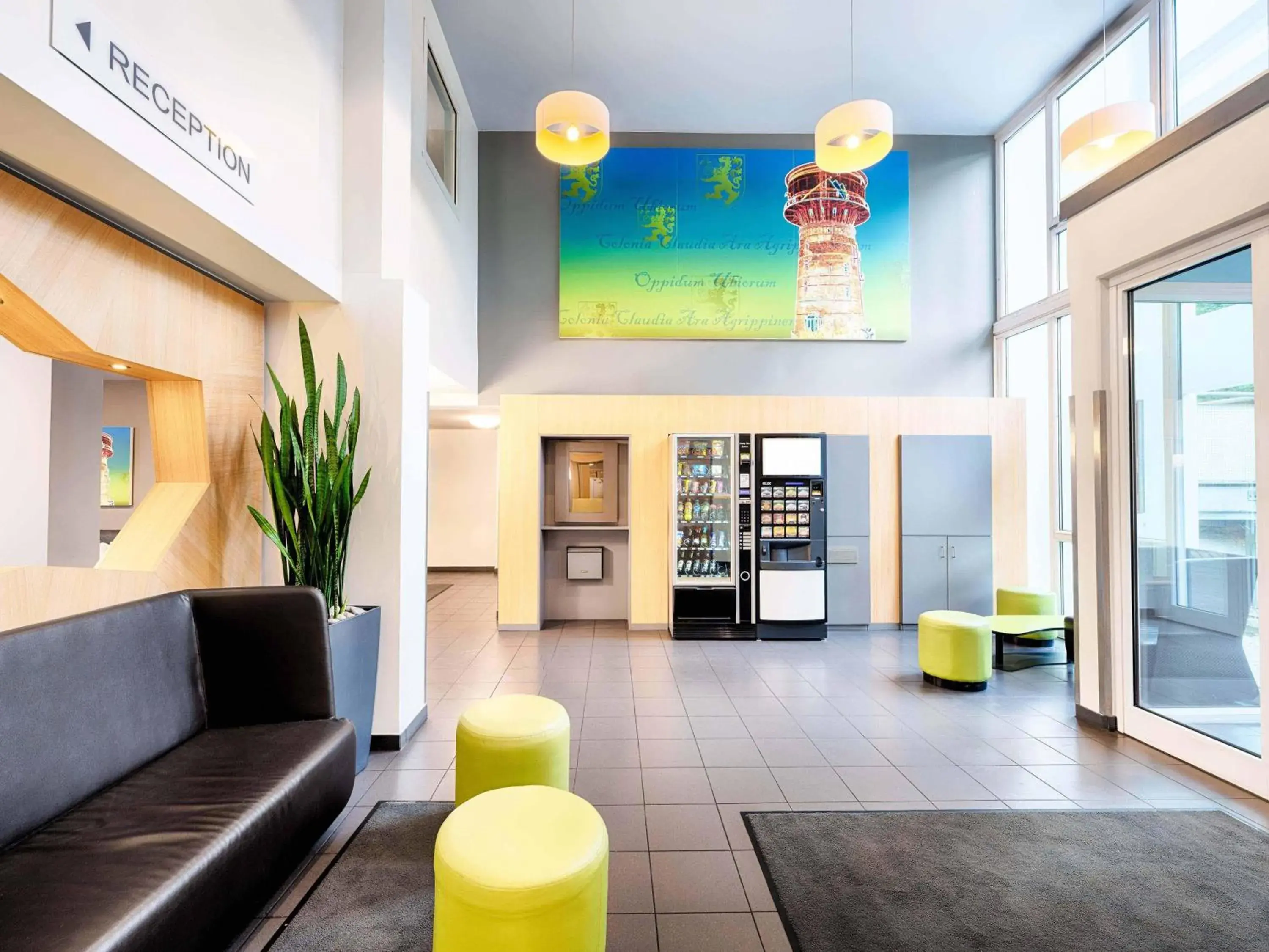 Lobby or reception in B&B HOTEL Köln-Frechen Lobby or reception in B&B HOTEL Köln-Frechen