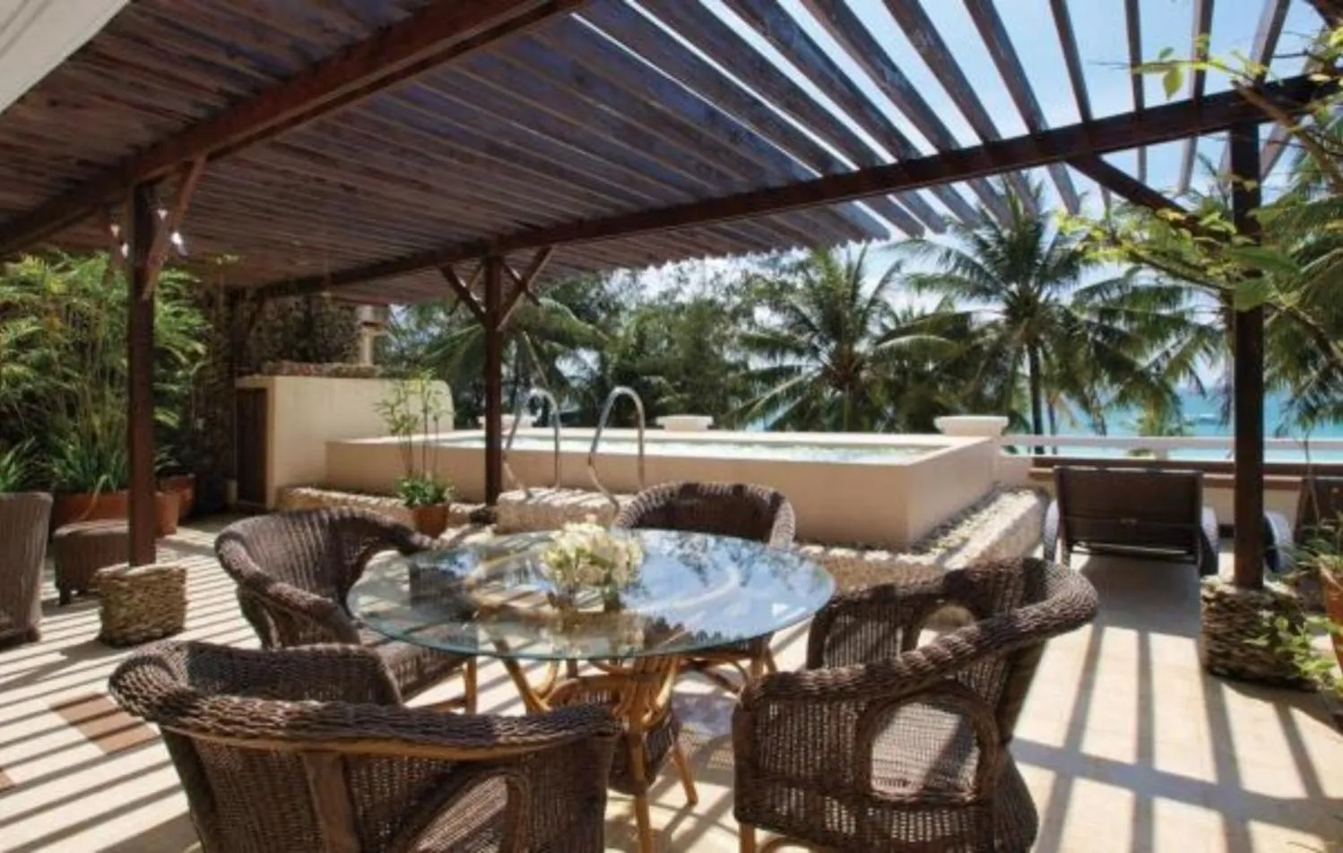 Balcony/Terrace in Boracay Mandarin Island Hotel