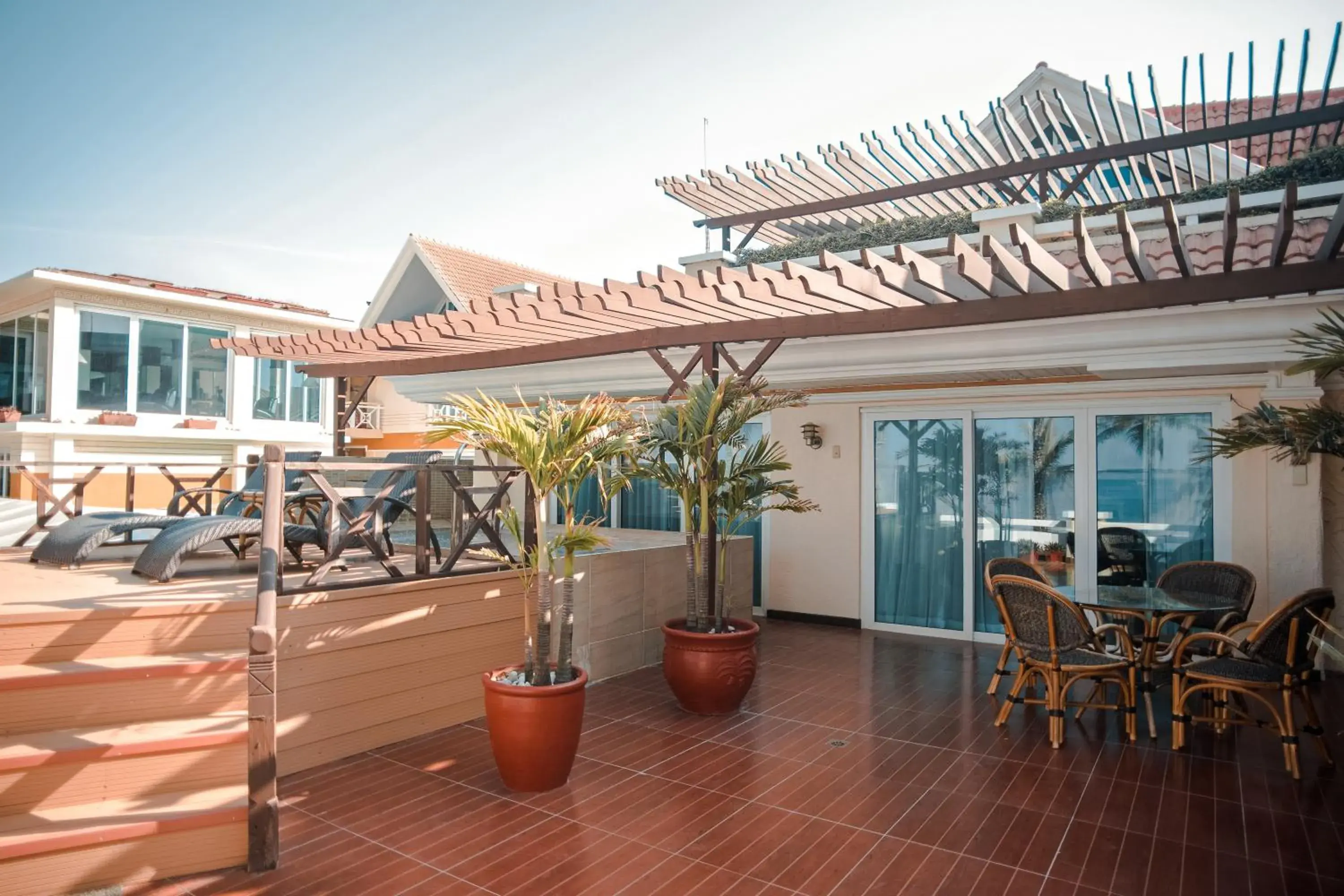 Swimming pool in Boracay Mandarin Island Hotel Swimming pool in Boracay Mandarin Island Hotel