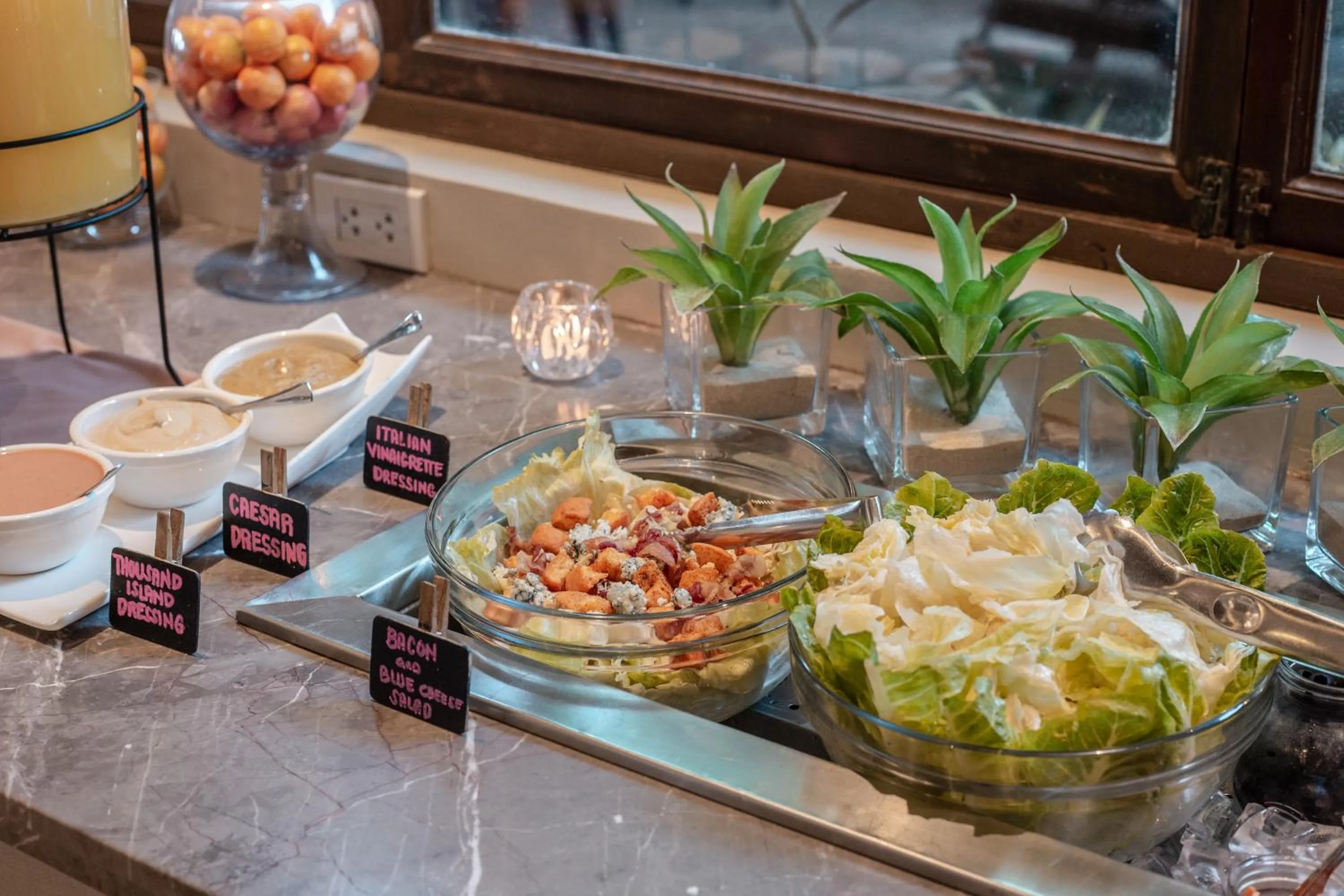 Buffet breakfast in Boracay Mandarin Island Hotel