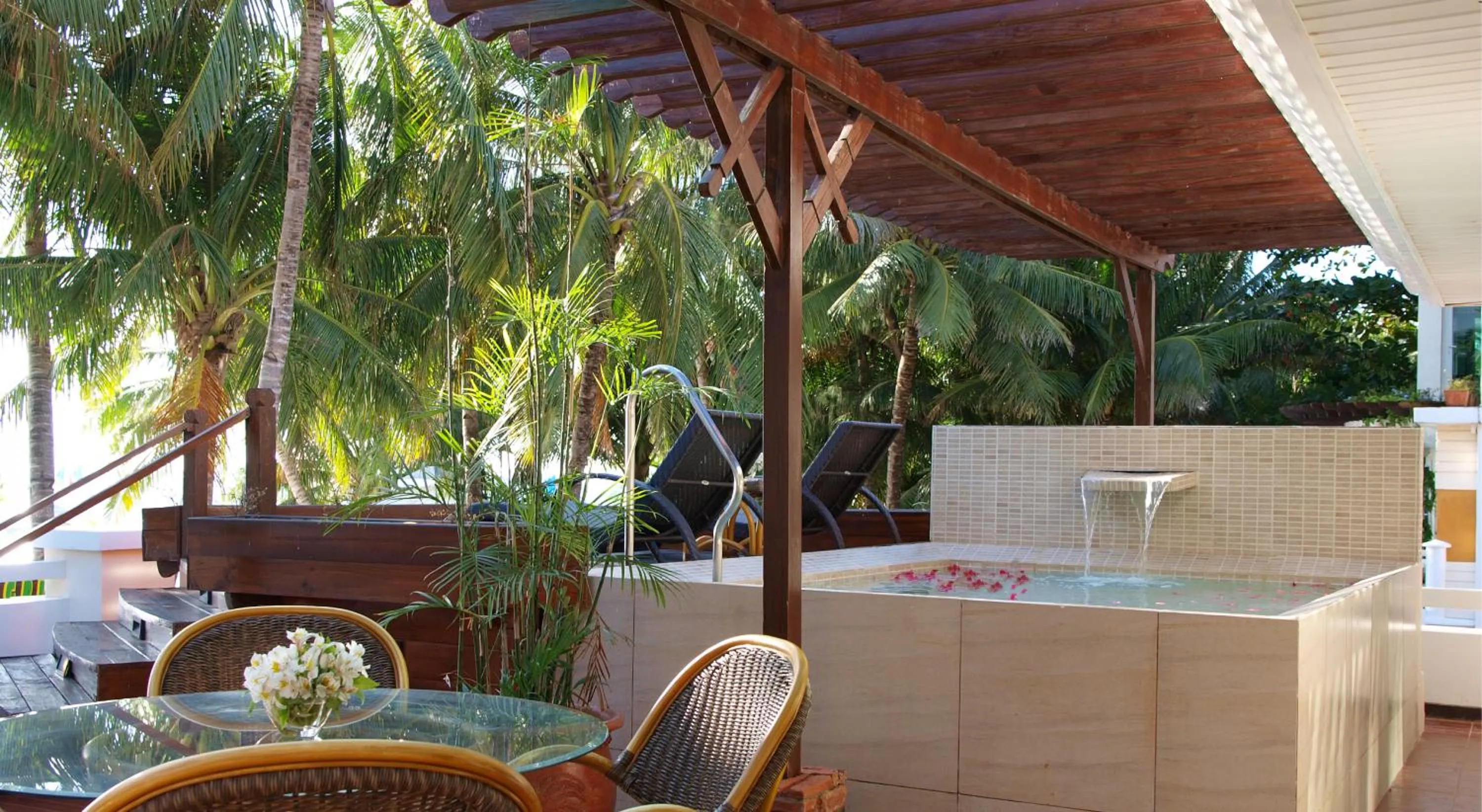 Balcony/Terrace in Boracay Mandarin Island Hotel