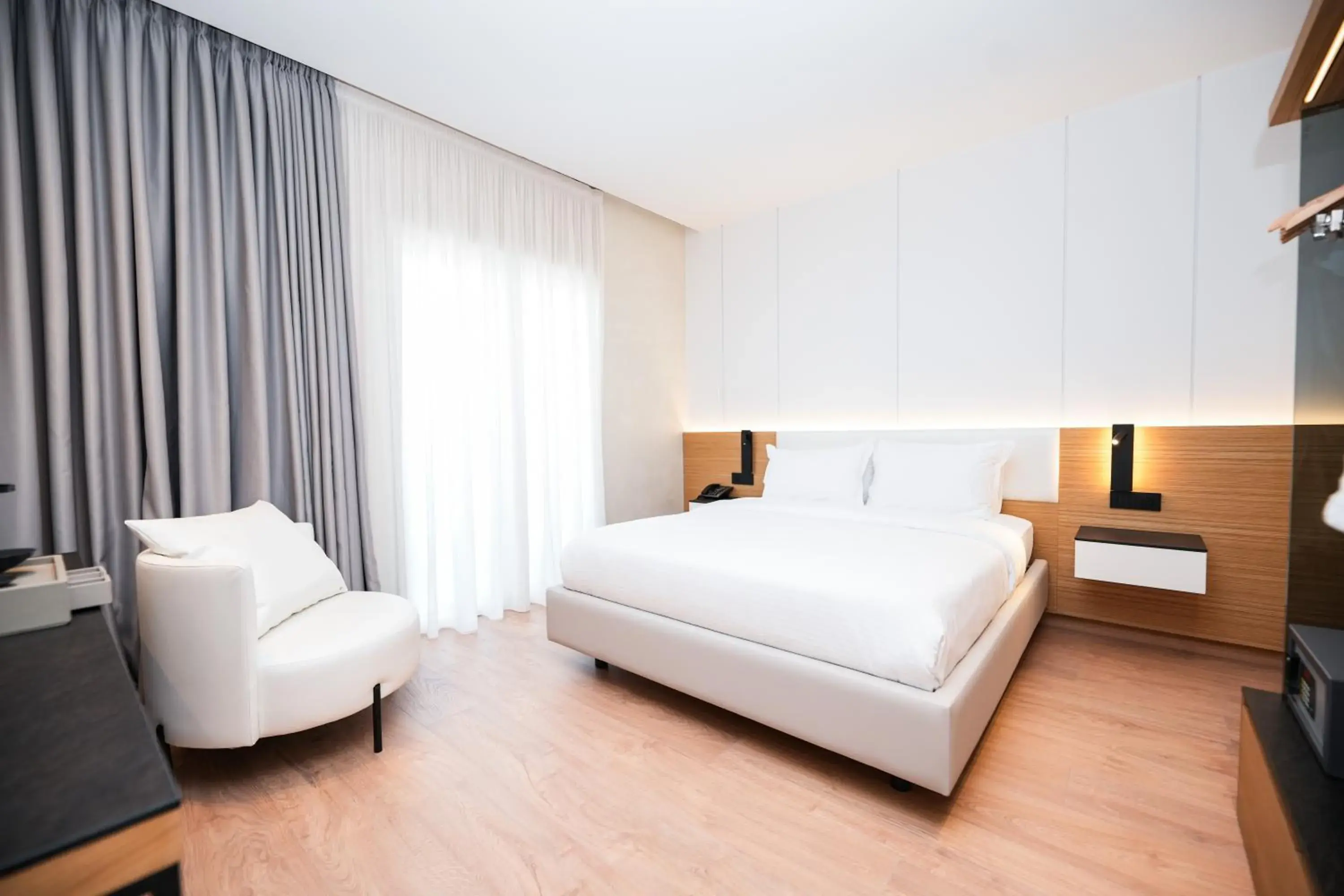 Bedroom, Bed in Hotel Agimi Bedroom, Bed in Hotel Agimi