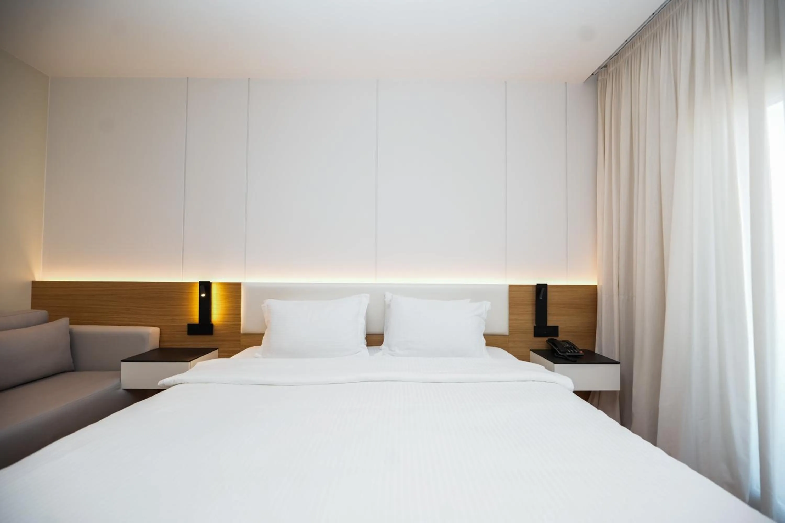 Bedroom, Bed in Hotel Agimi