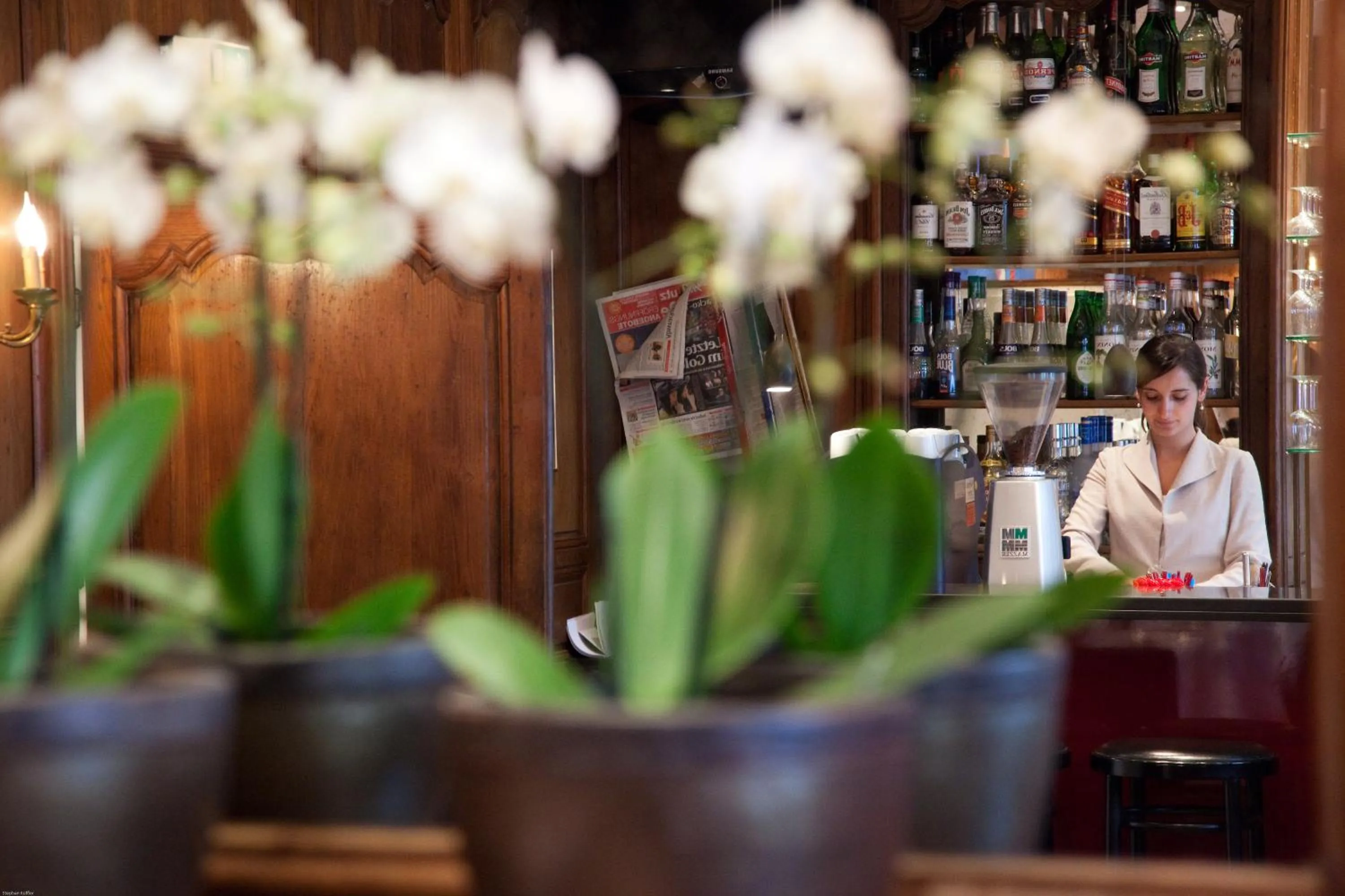 Decorative detail in Hotel München Palace