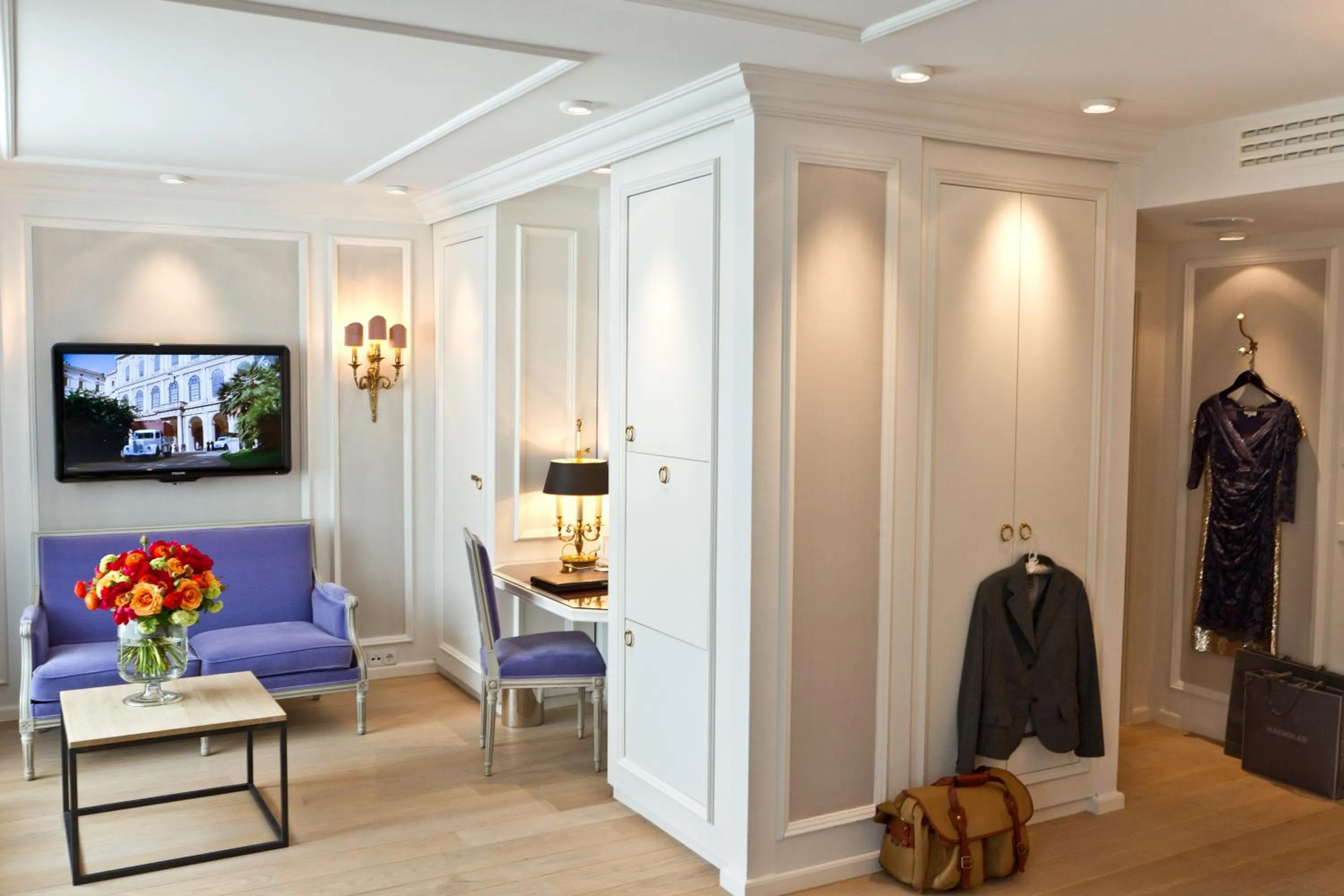 Seating area in Hotel München Palace