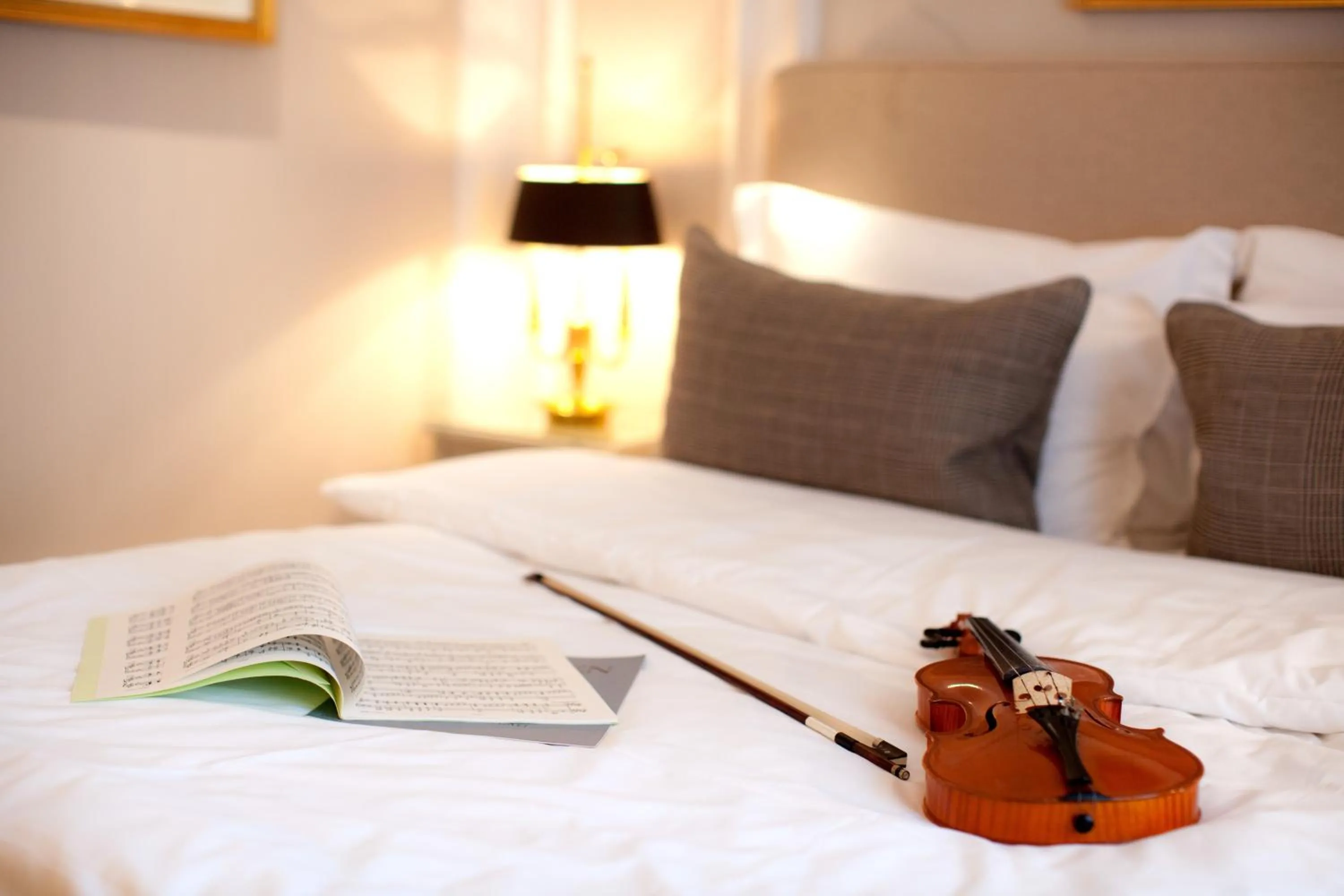 Bed in Hotel München Palace