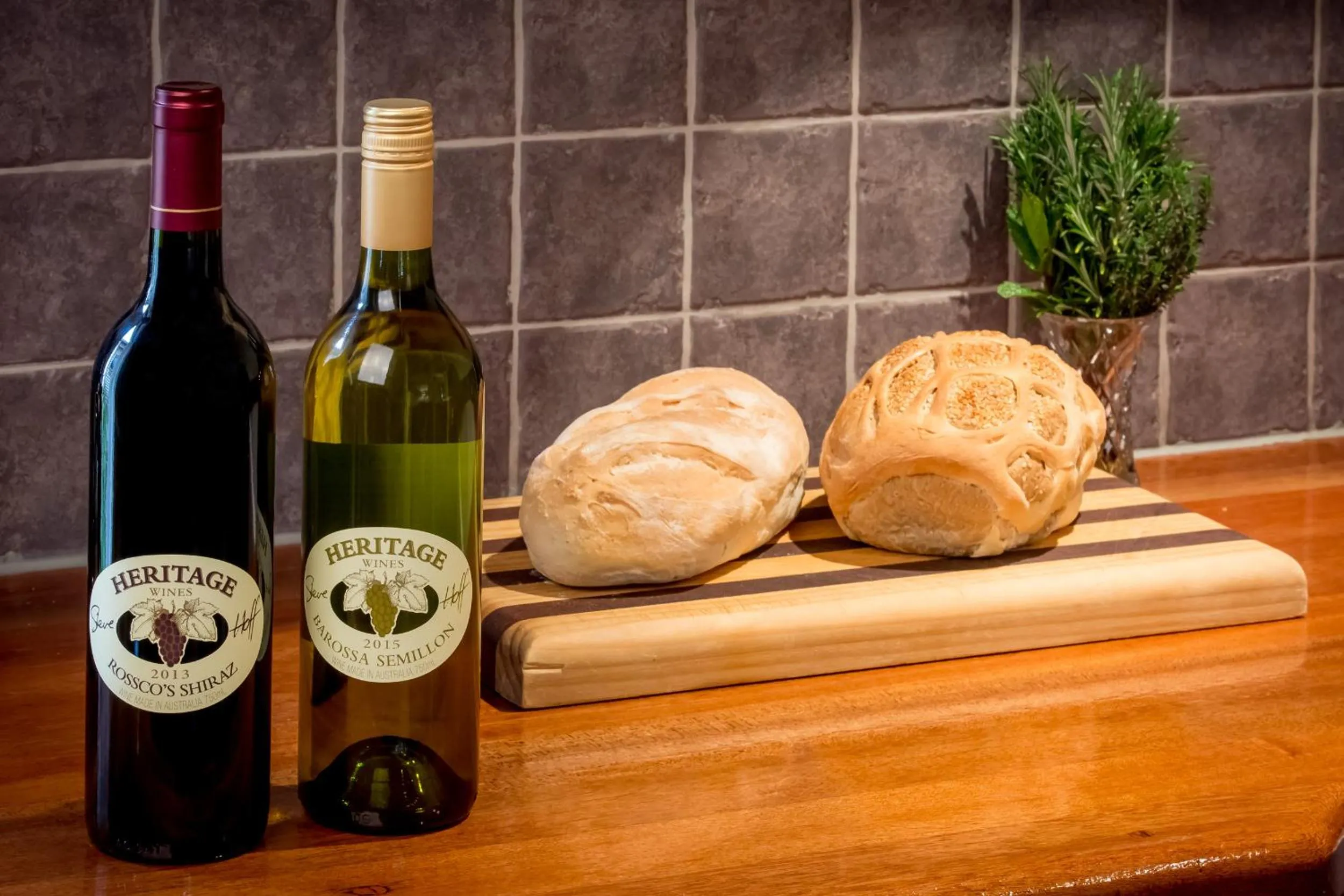 Breakfast in Lucy's Cottage