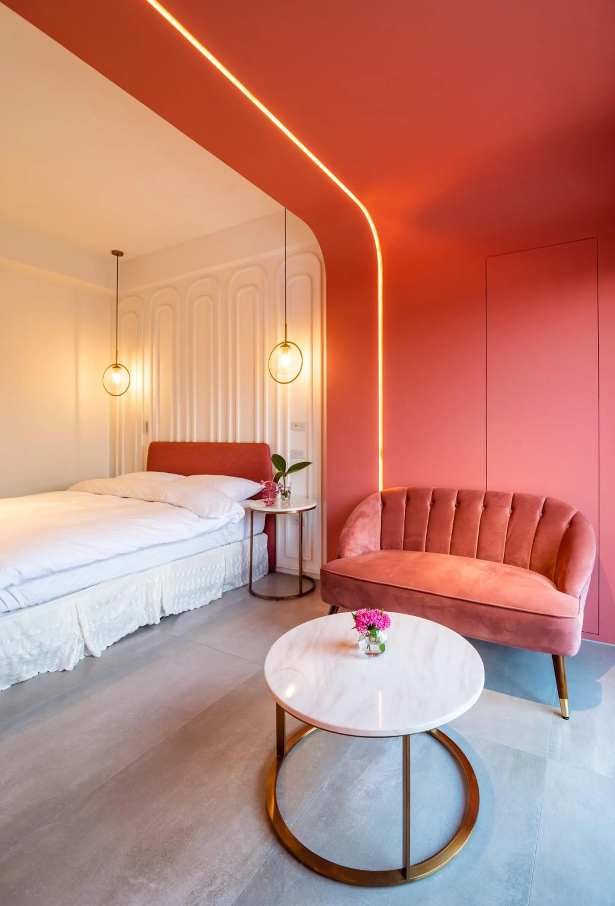 Bed in Olivia Boutique Hotel