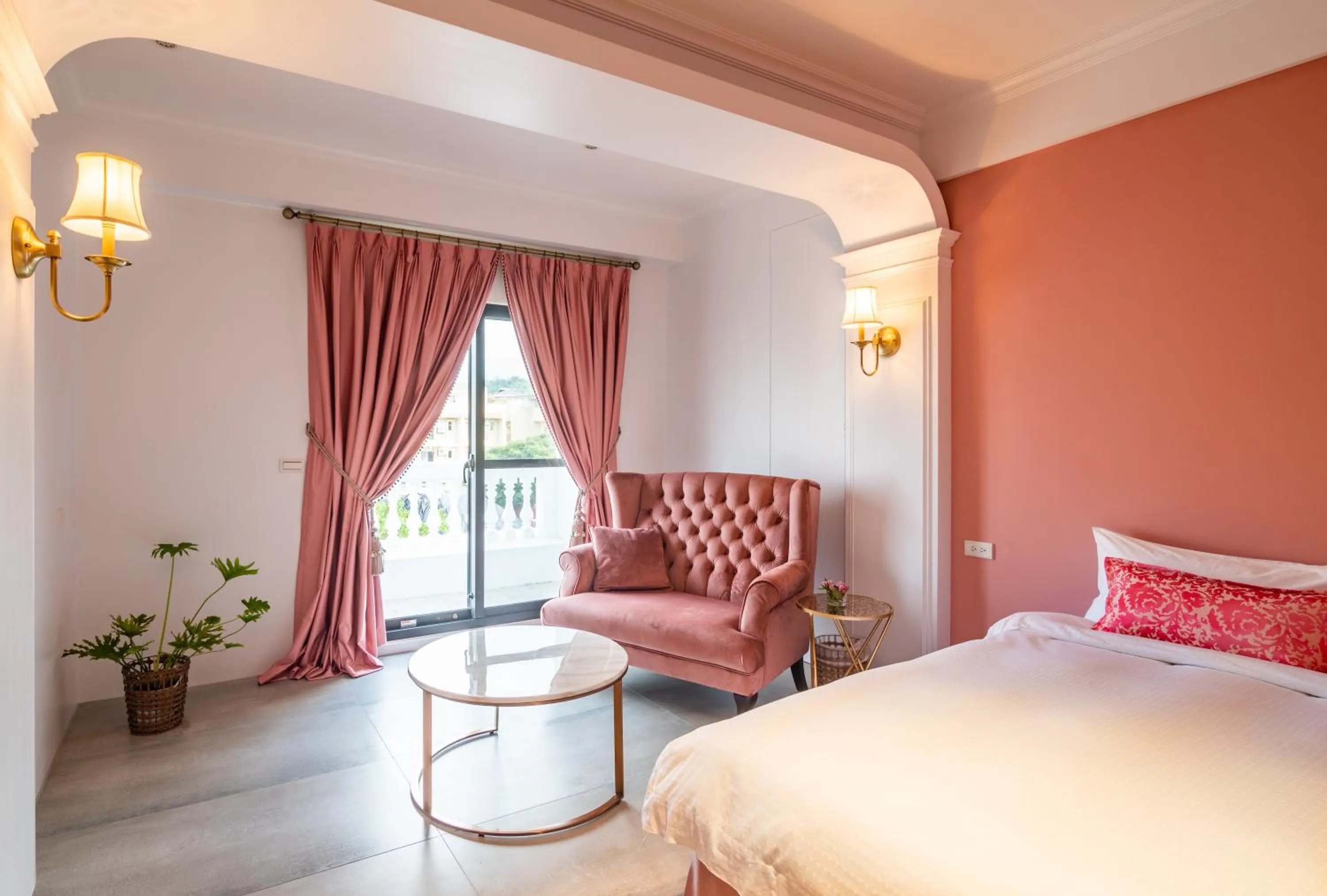 Bed in Olivia Boutique Hotel