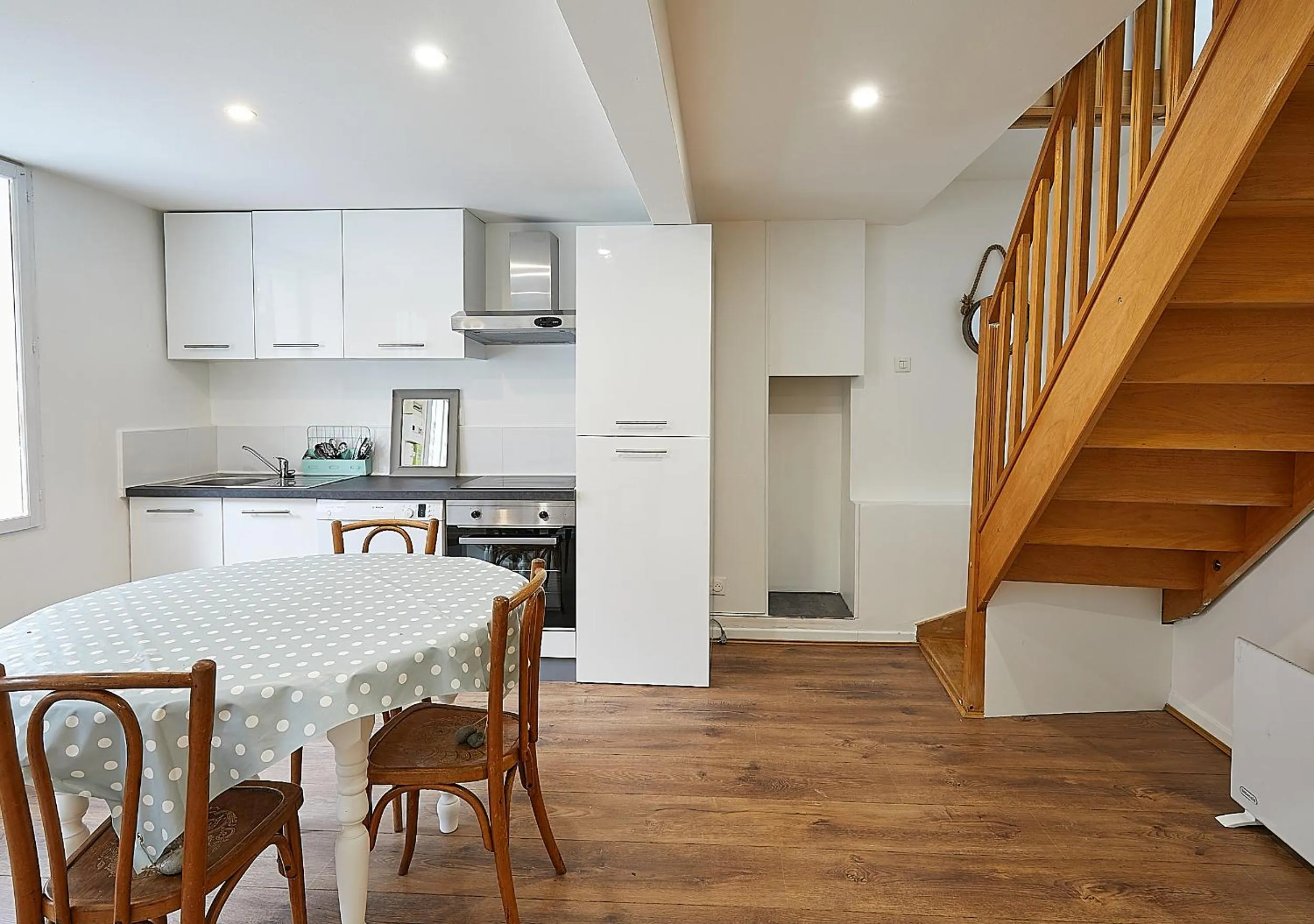 Kitchen or kitchenette in Appart'Hôtel de Paris