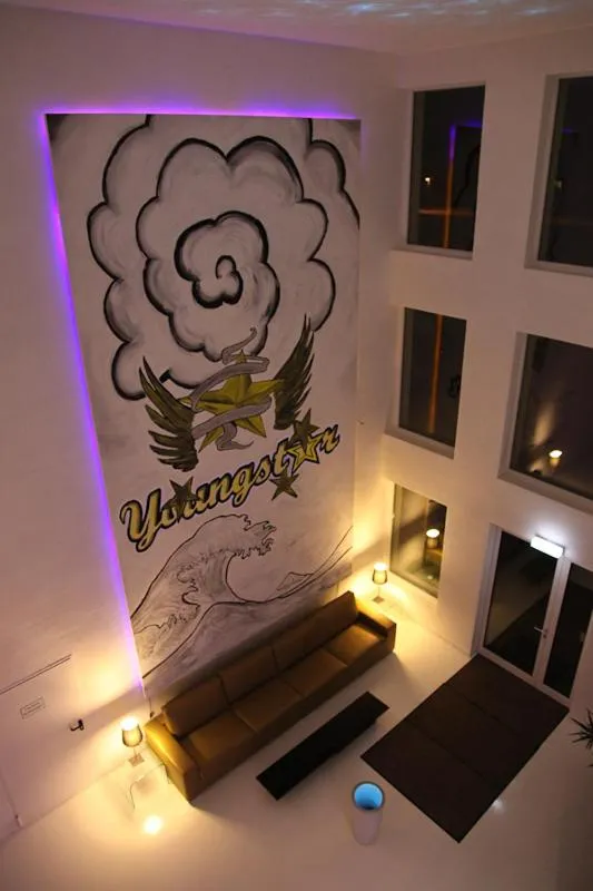 Lobby or reception in Designhotel Youngstar