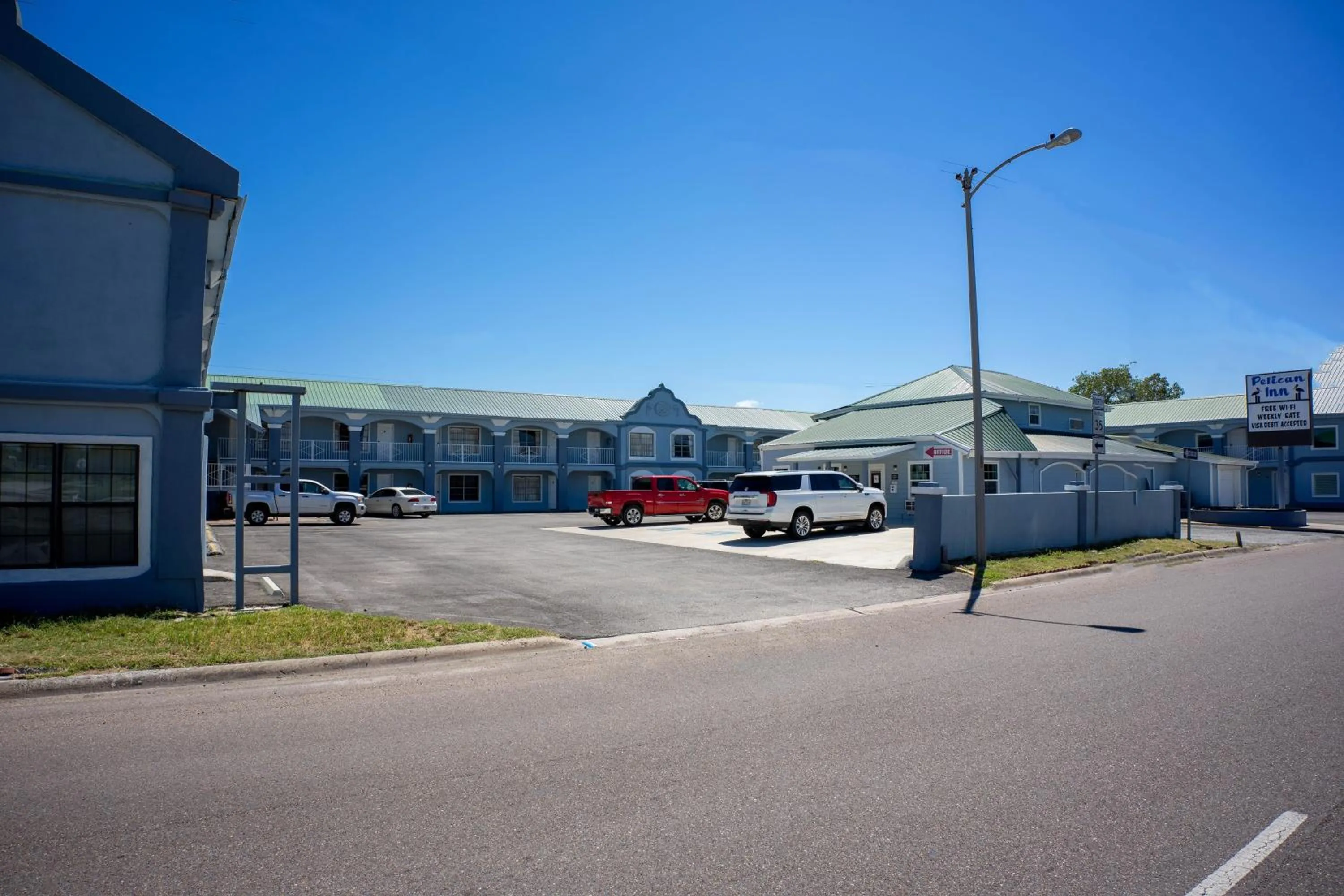 Facade/entrance in Pelican Inn by Belvilla Aransas Pass, TX