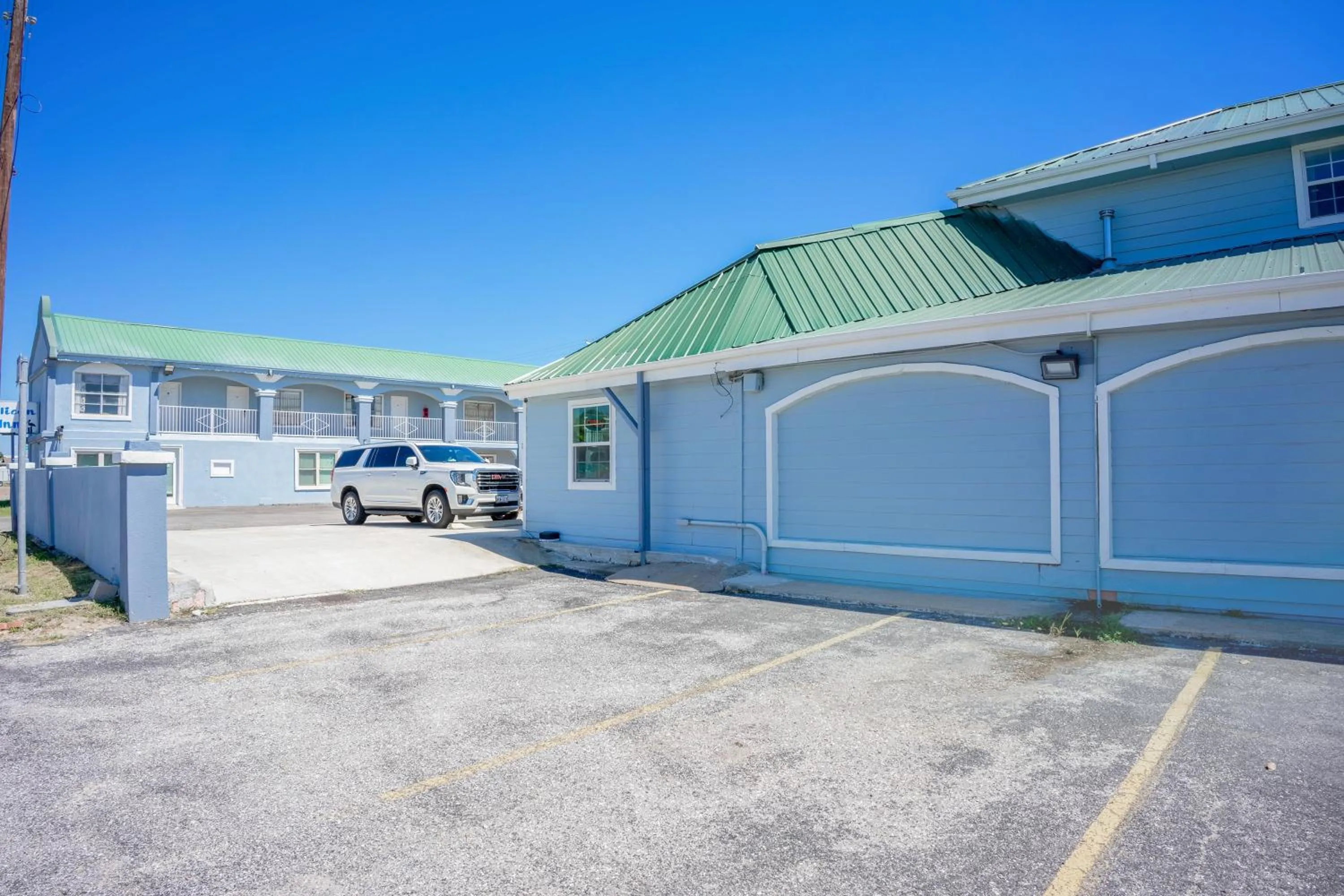 Facade/entrance in Pelican Inn by Belvilla Aransas Pass, TX