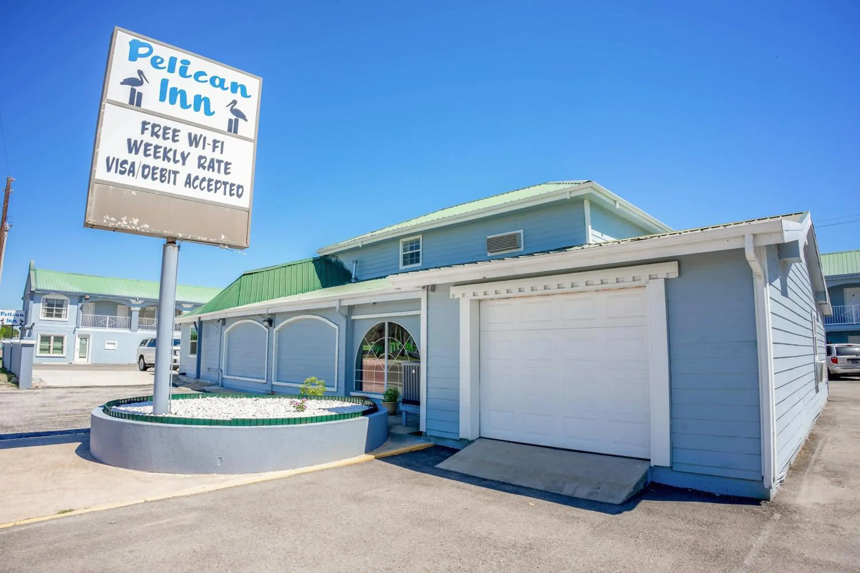 Facade/entrance in Pelican Inn by Belvilla Aransas Pass, TX Facade/entrance in Pelican Inn by Belvilla Aransas Pass, TX