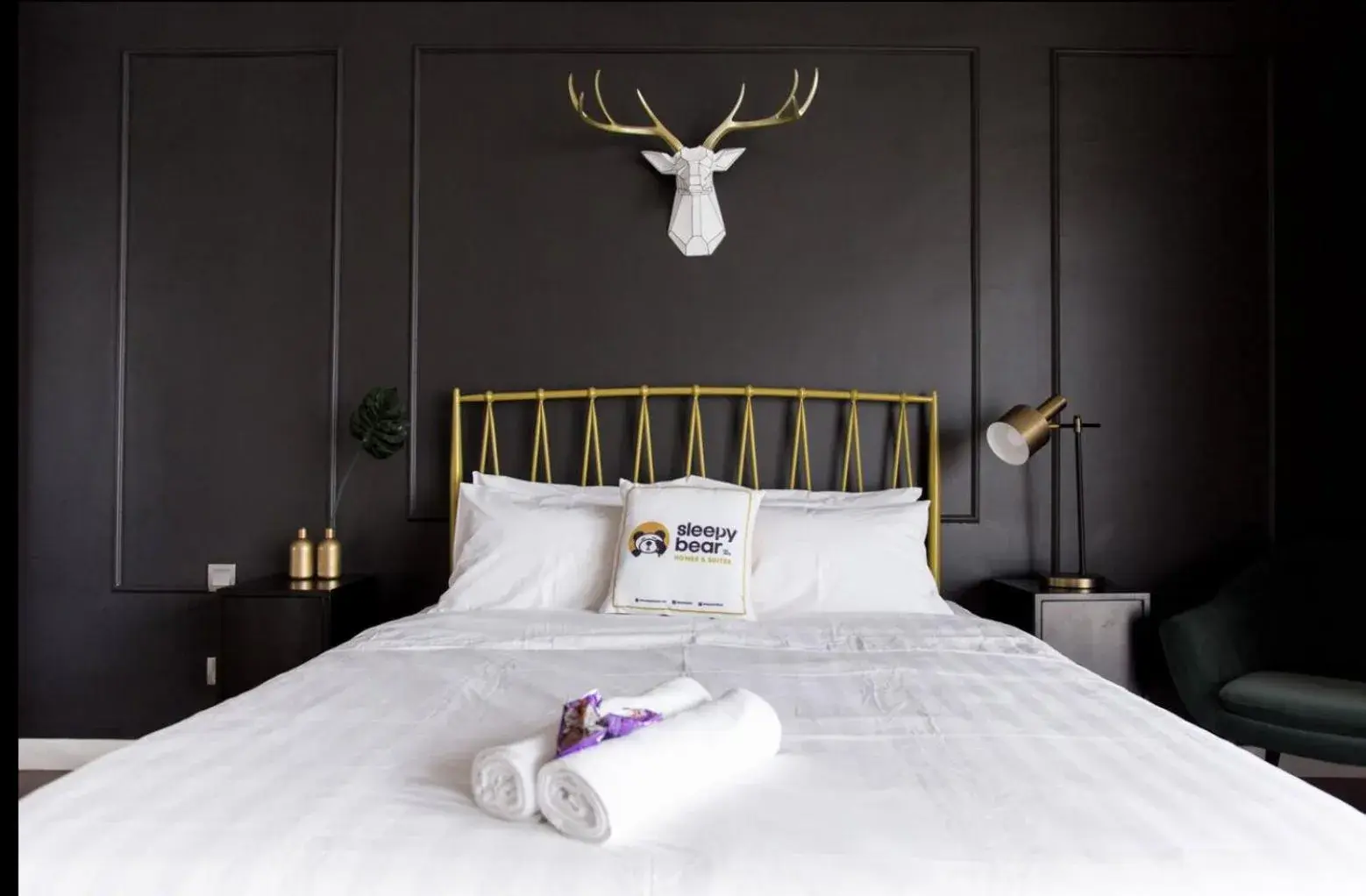 Bed in Anggun Residence By Sleepy Bear Bed in Anggun Residence By Sleepy Bear